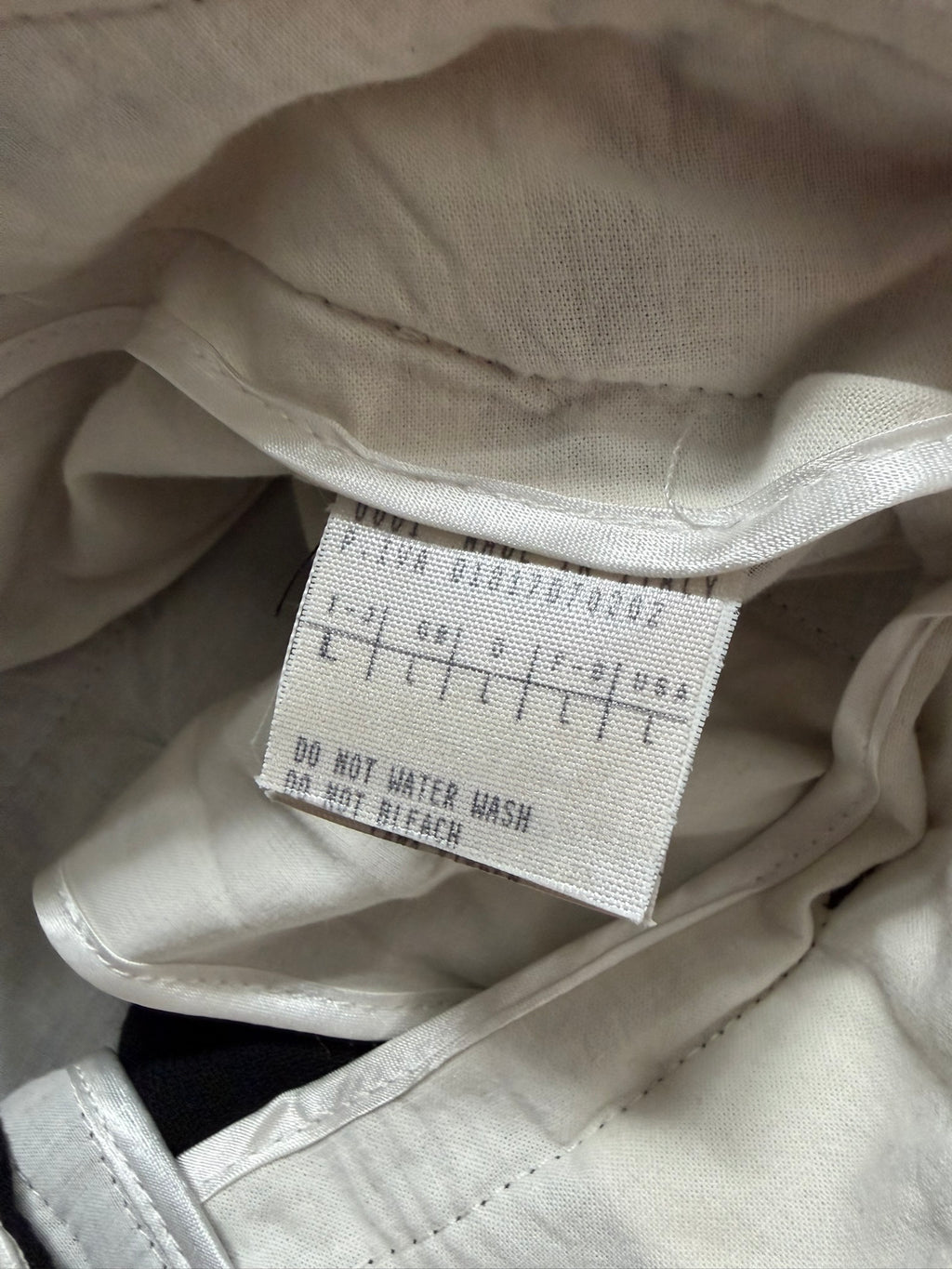 F/W 02 "SPARROWS" Straight-Leg Wool Pants Rick Owens