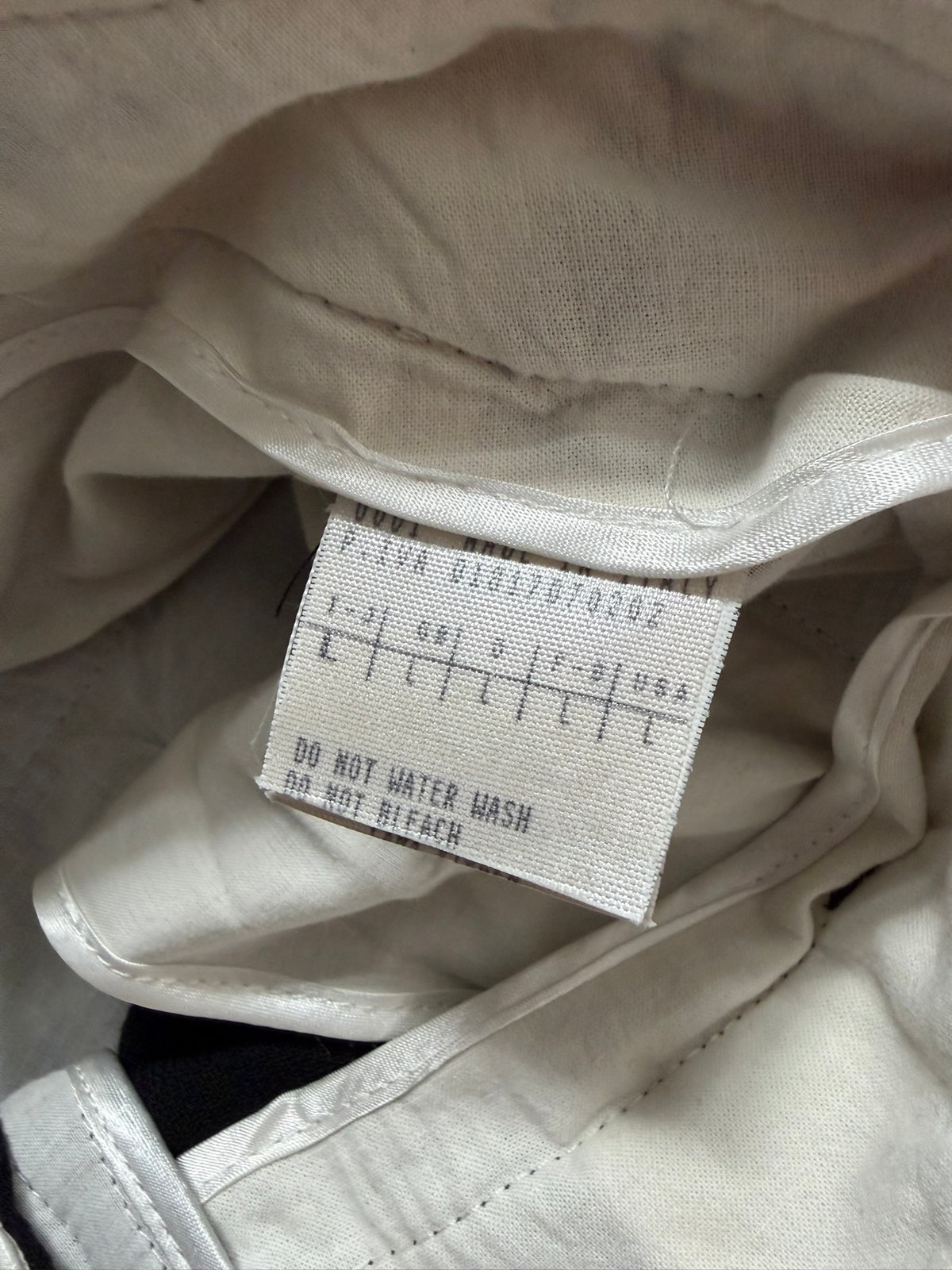 F/W 02 "SPARROWS" Straight-Leg Wool Pants Rick Owens