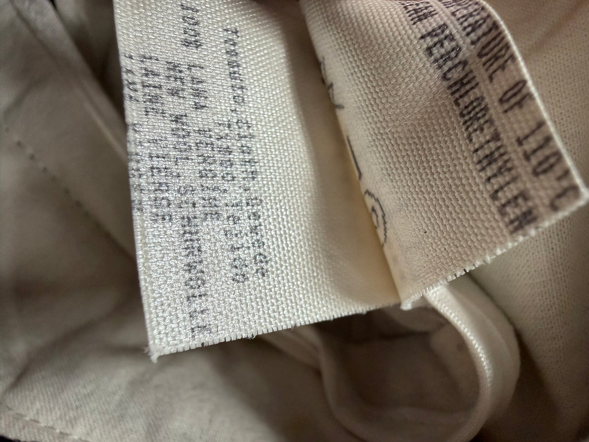 F/W 02 "SPARROWS" Straight-Leg Wool Pants Rick Owens