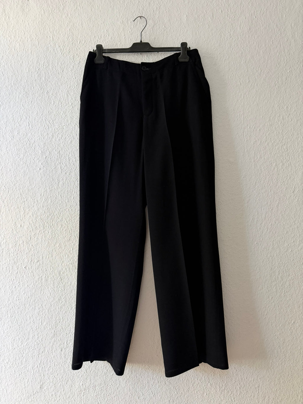 F/W 02 "SPARROWS" Straight-Leg Wool Pants Rick Owens