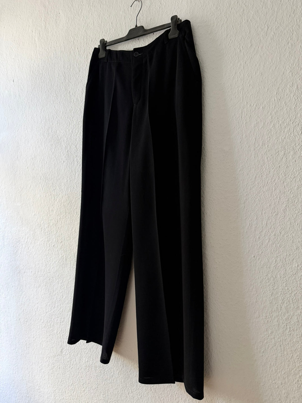 F/W 02 "SPARROWS" Straight-Leg Wool Pants Rick Owens