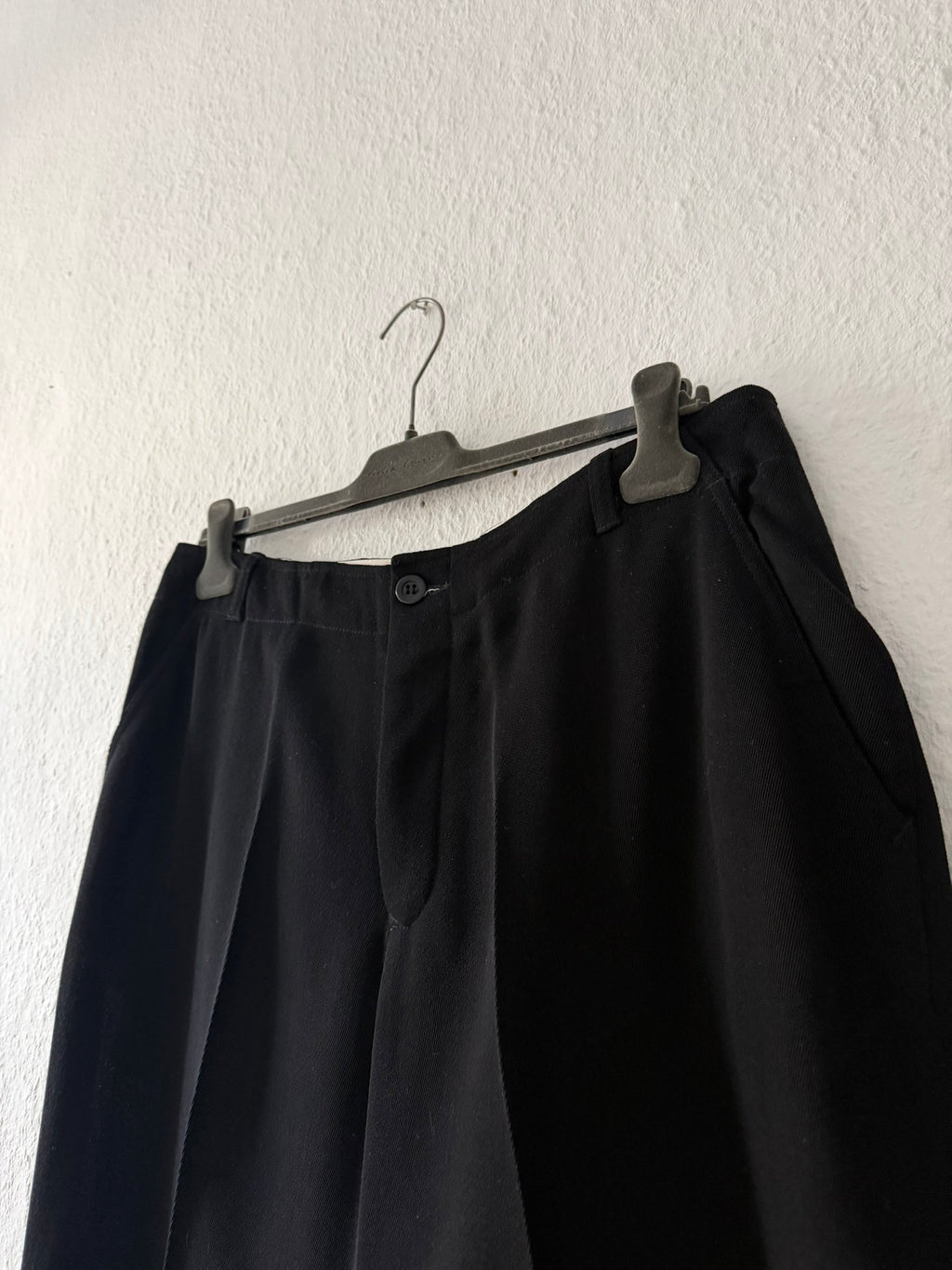 F/W 02 "SPARROWS" Straight-Leg Wool Pants Rick Owens