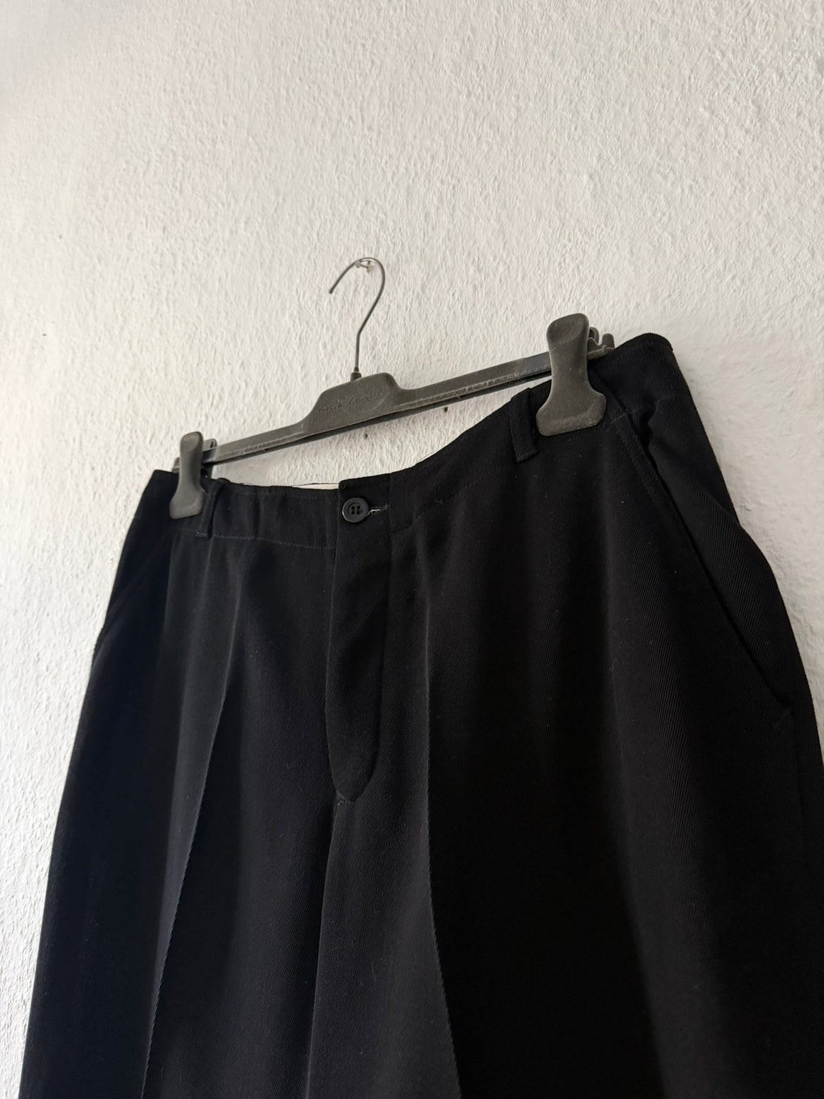 F/W 02 "SPARROWS" Straight-Leg Wool Pants Rick Owens