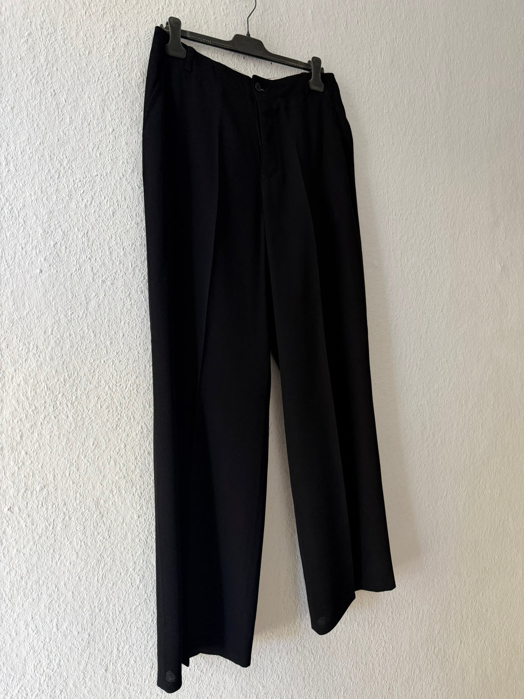 F/W 02 "SPARROWS" Straight-Leg Wool Pants Rick Owens