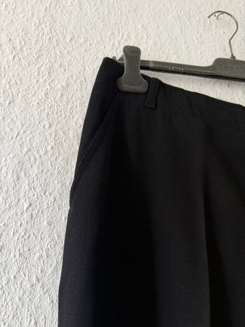 F/W 02 "SPARROWS" Straight-Leg Wool Pants Rick Owens
