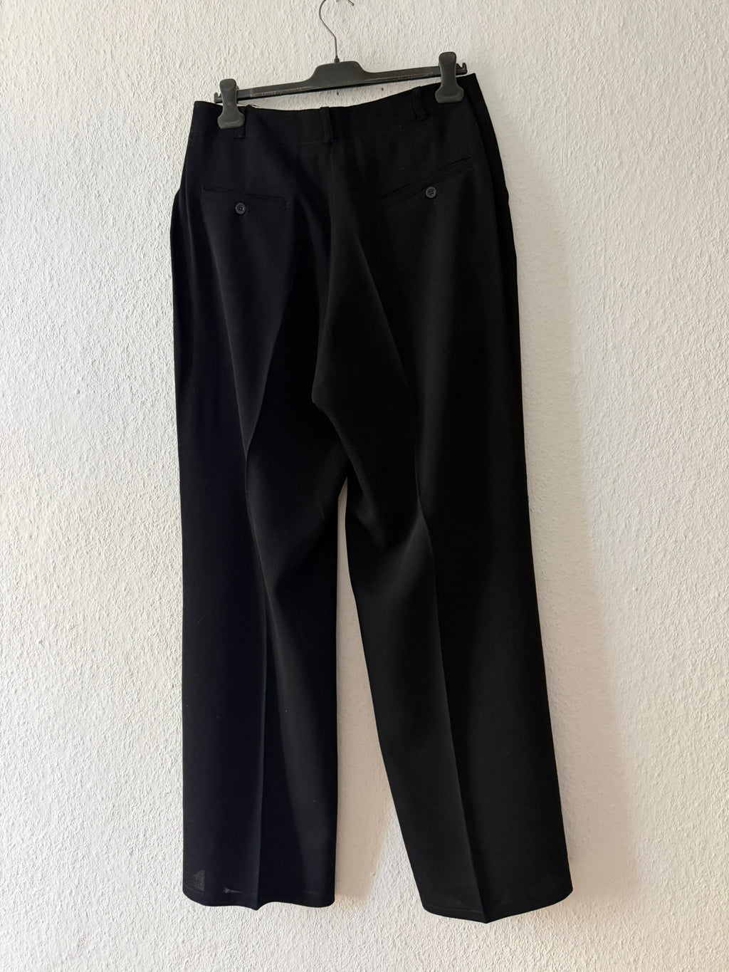 F/W 02 "SPARROWS" Straight-Leg Wool Pants Rick Owens