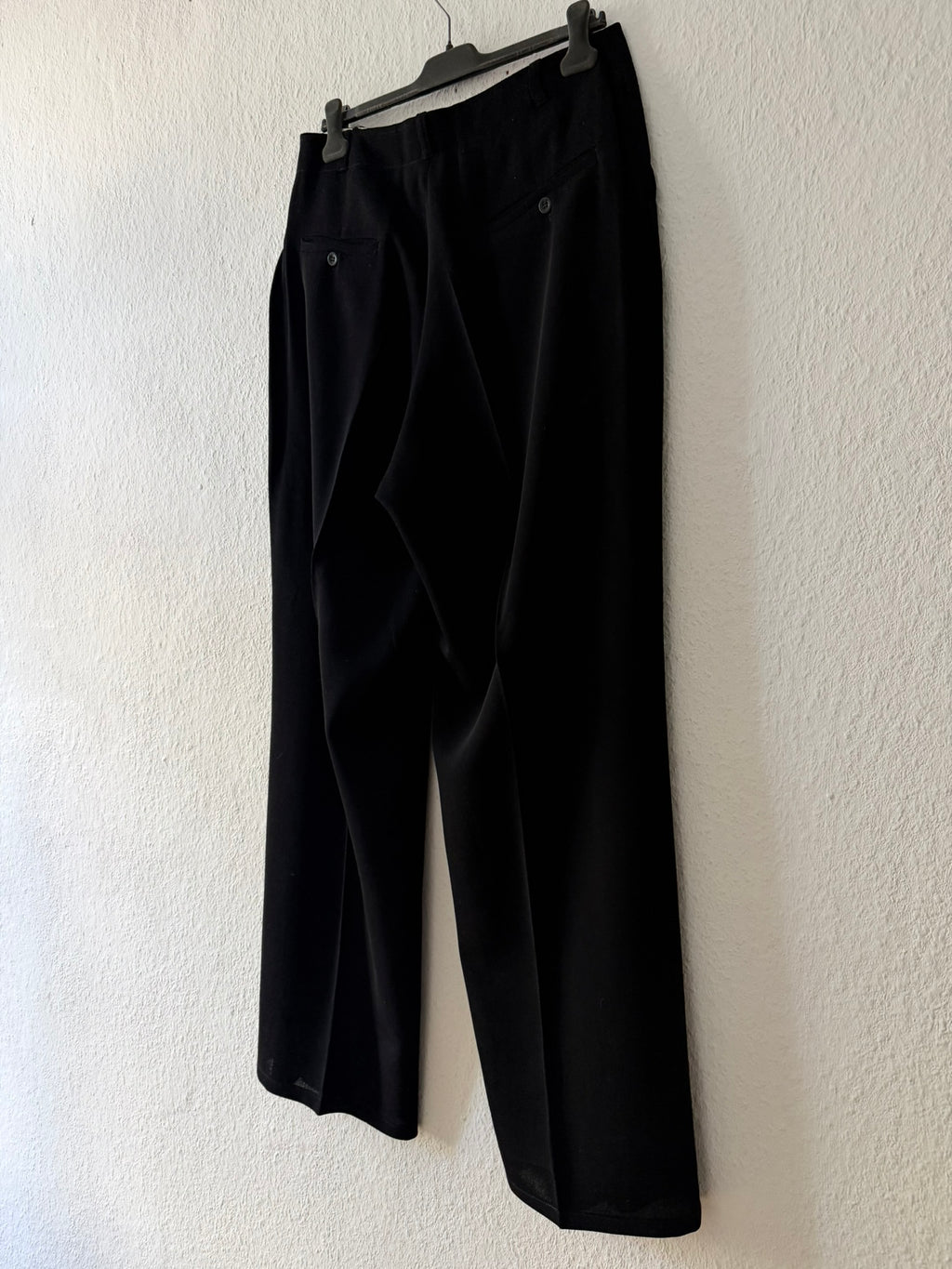 F/W 02 "SPARROWS" Straight-Leg Wool Pants Rick Owens