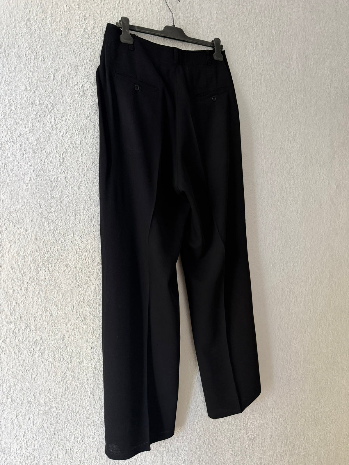 F/W 02 "SPARROWS" Straight-Leg Wool Pants Rick Owens