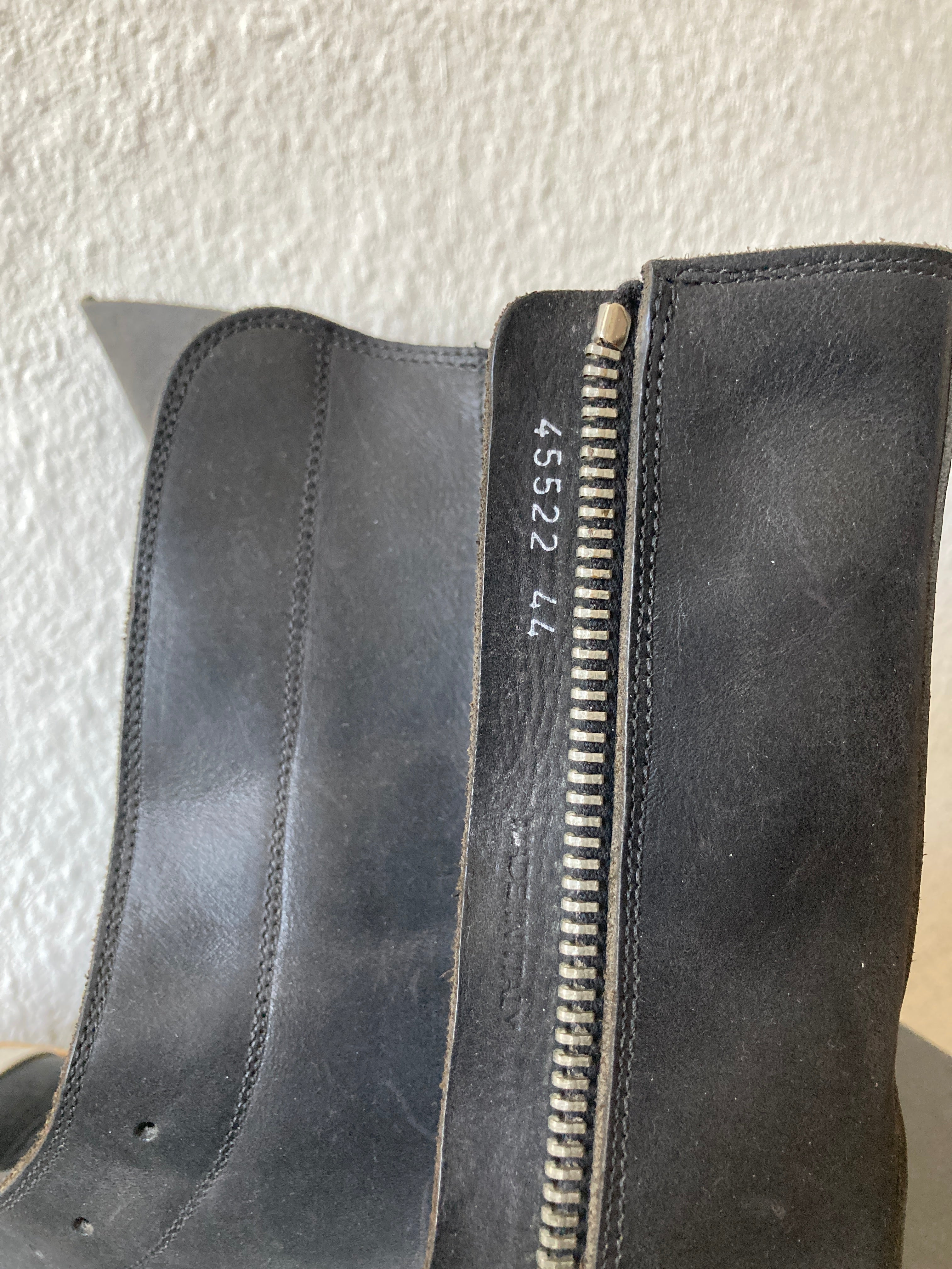 S/S 14 "VICIOUS" Laceless Leather Ramones Rick Owens IT44