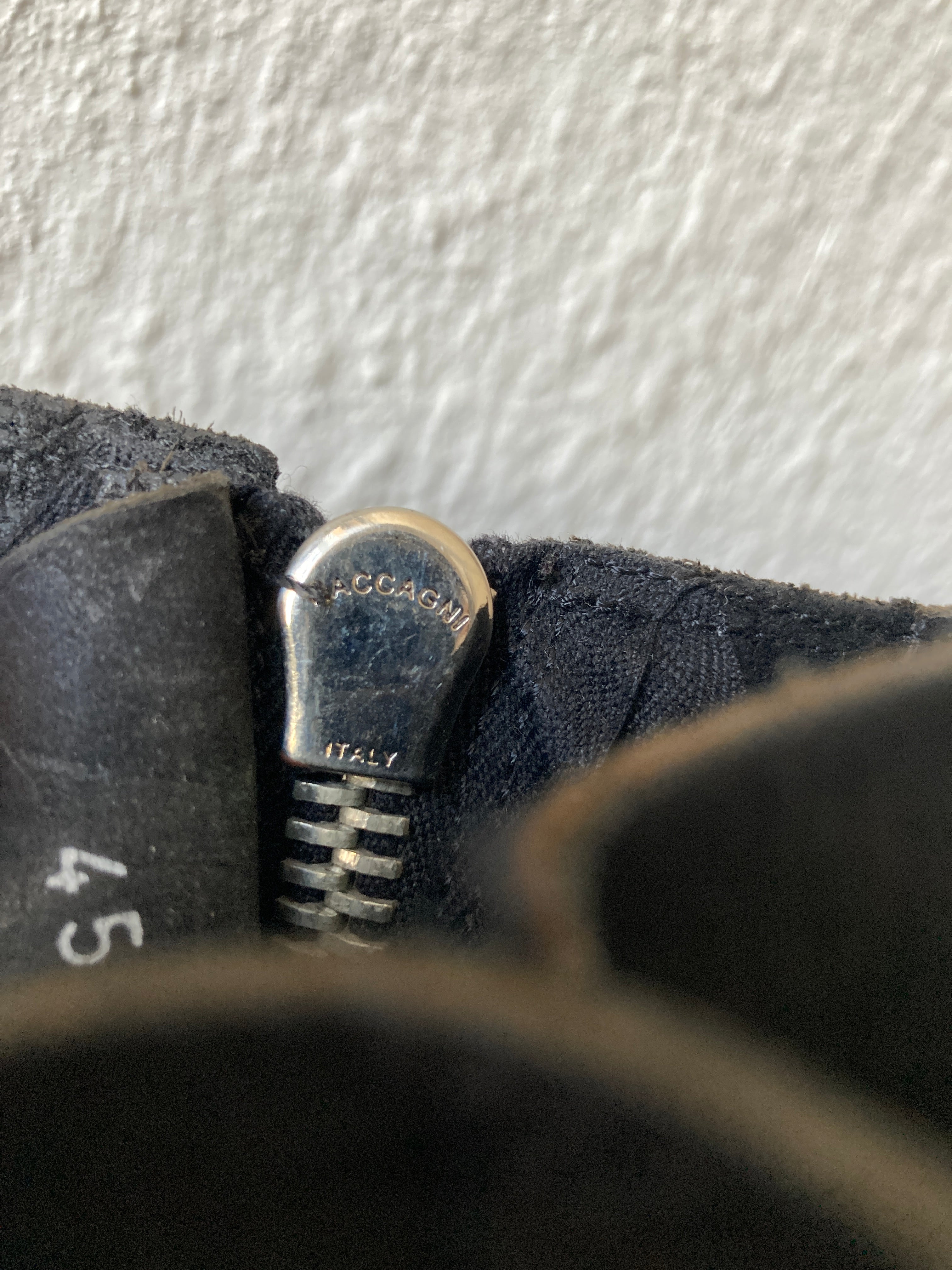 S/S 14 "VICIOUS" Laceless Leather Ramones Rick Owens IT44