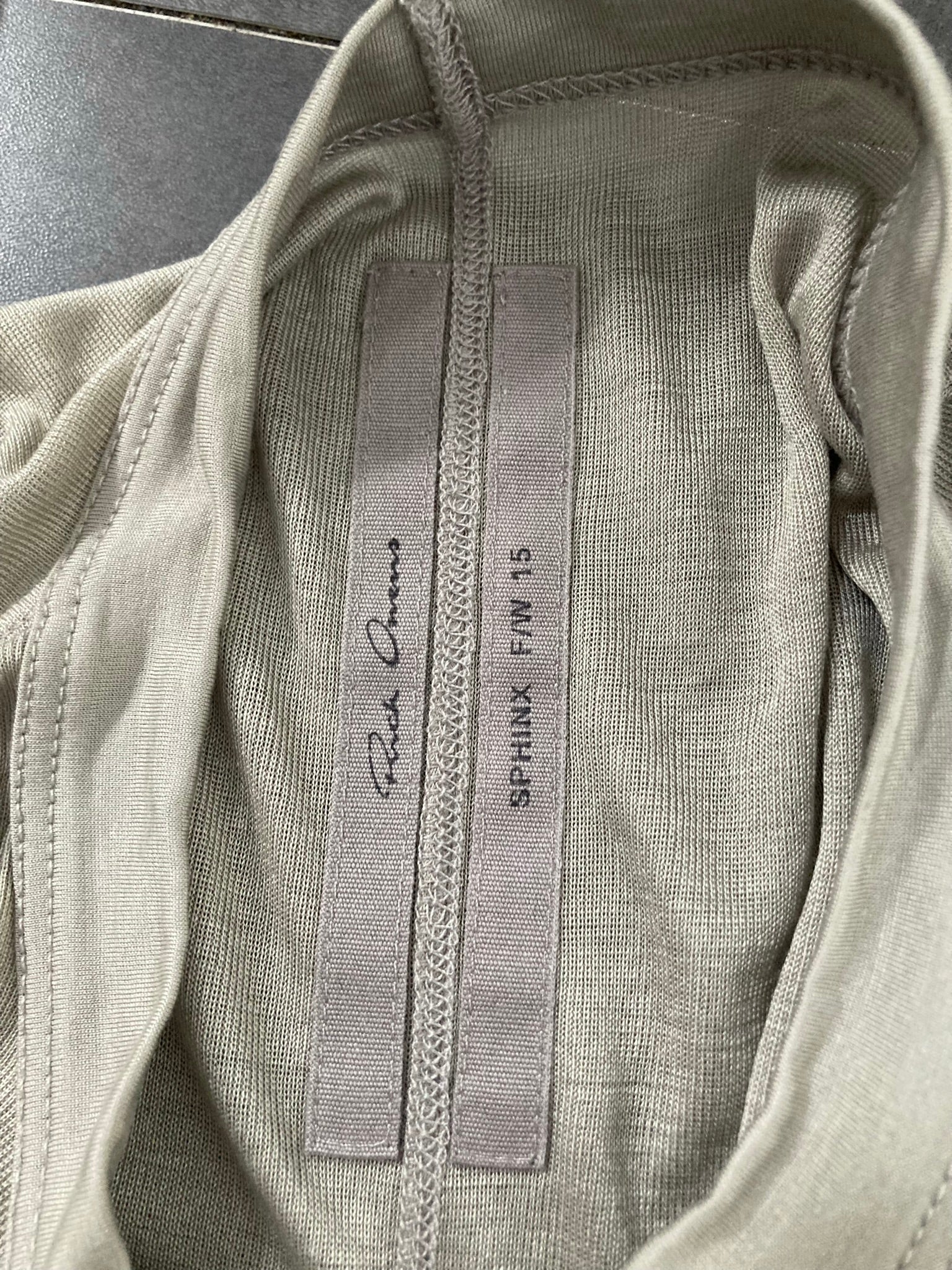 F/W 15 "SPHINX" Sample Silk Longsleeve Nil T-Shirt