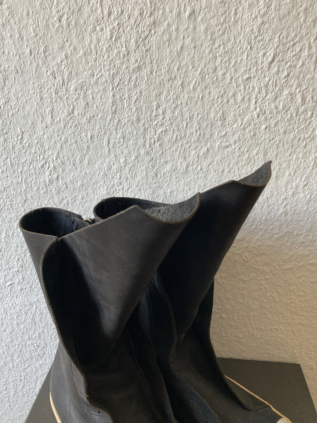 S/S 14 "VICIOUS" Laceless Leather Ramones Rick Owens IT44