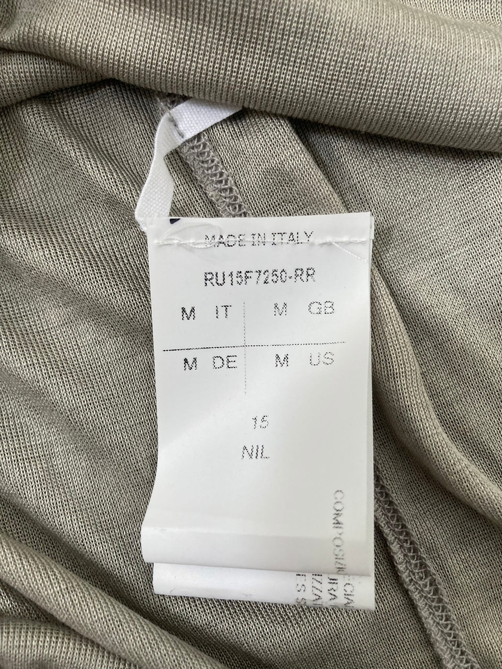 F/W 15 "SPHINX" Sample Silk Longsleeve Nil T-Shirt