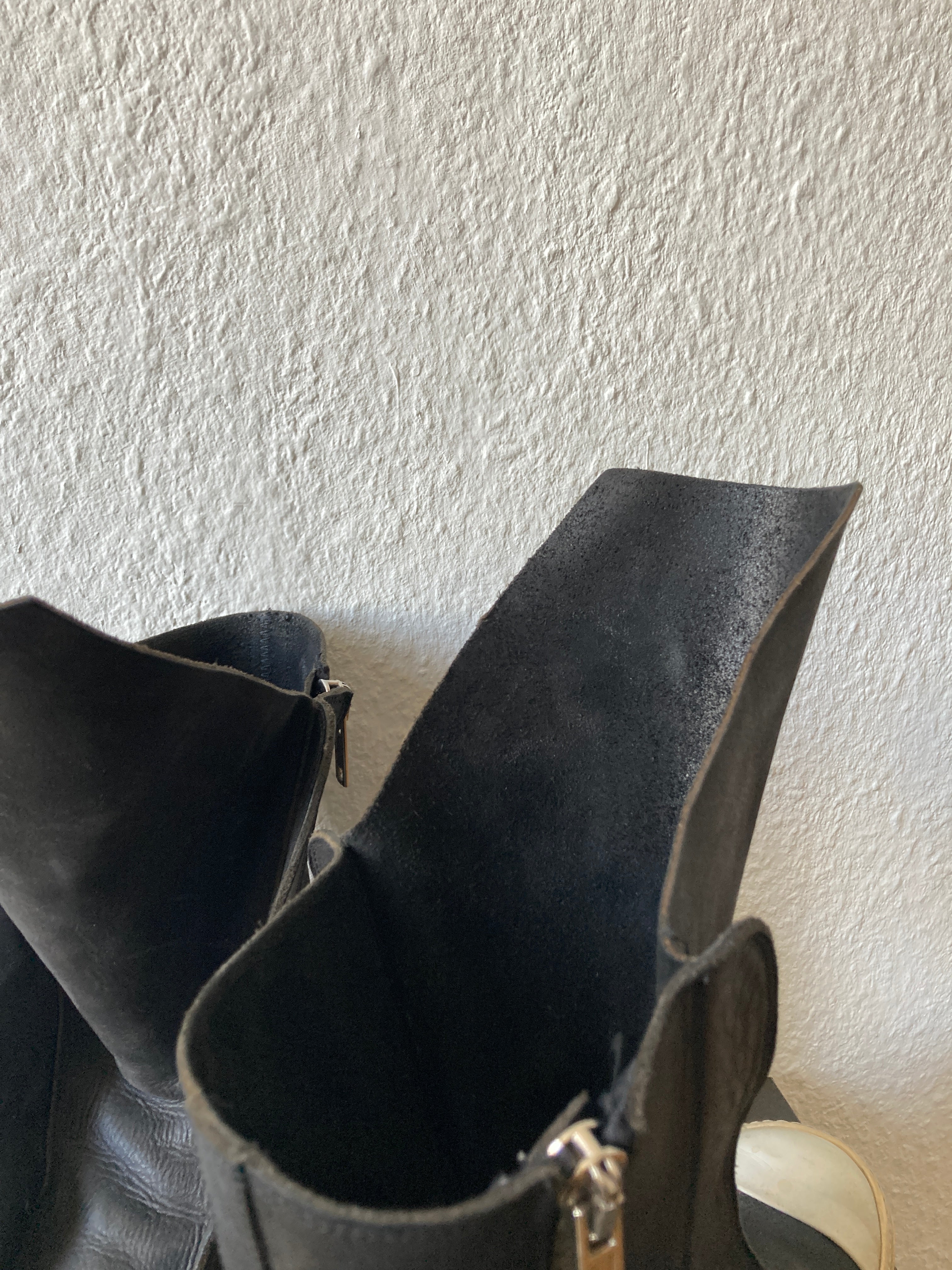 S/S 14 "VICIOUS" Laceless Leather Ramones Rick Owens IT44