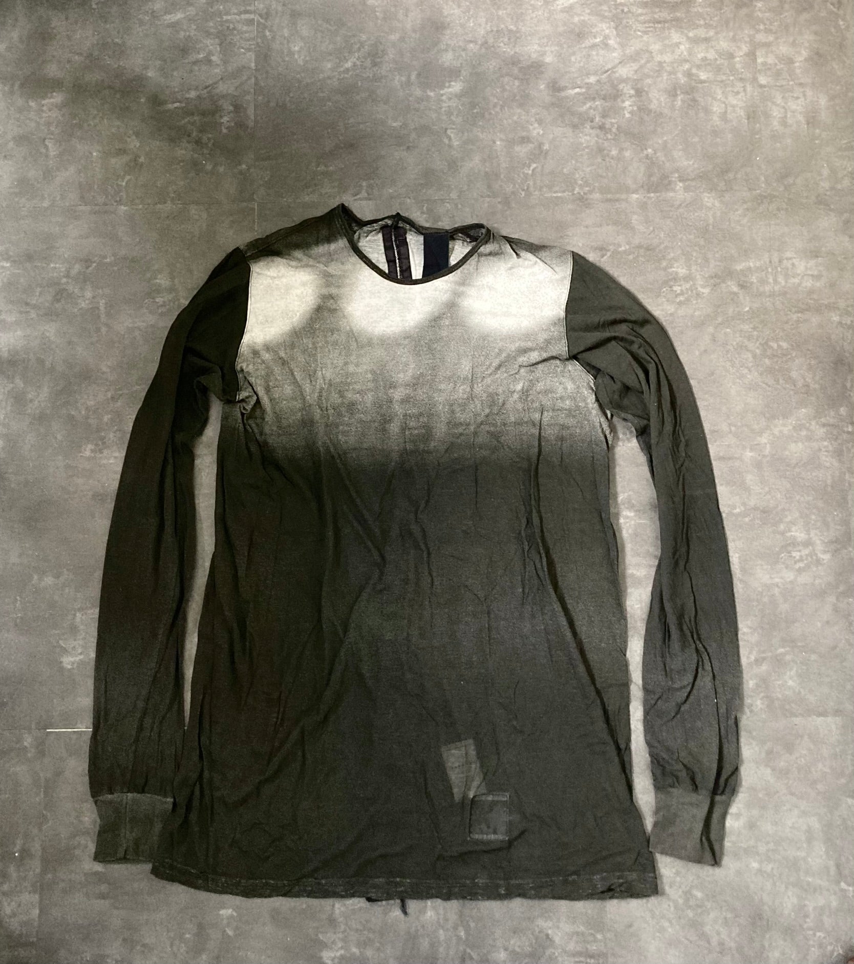 F/W 11 "LIMO" Semi-Sheer Degradé Longsleeve T-Shirt