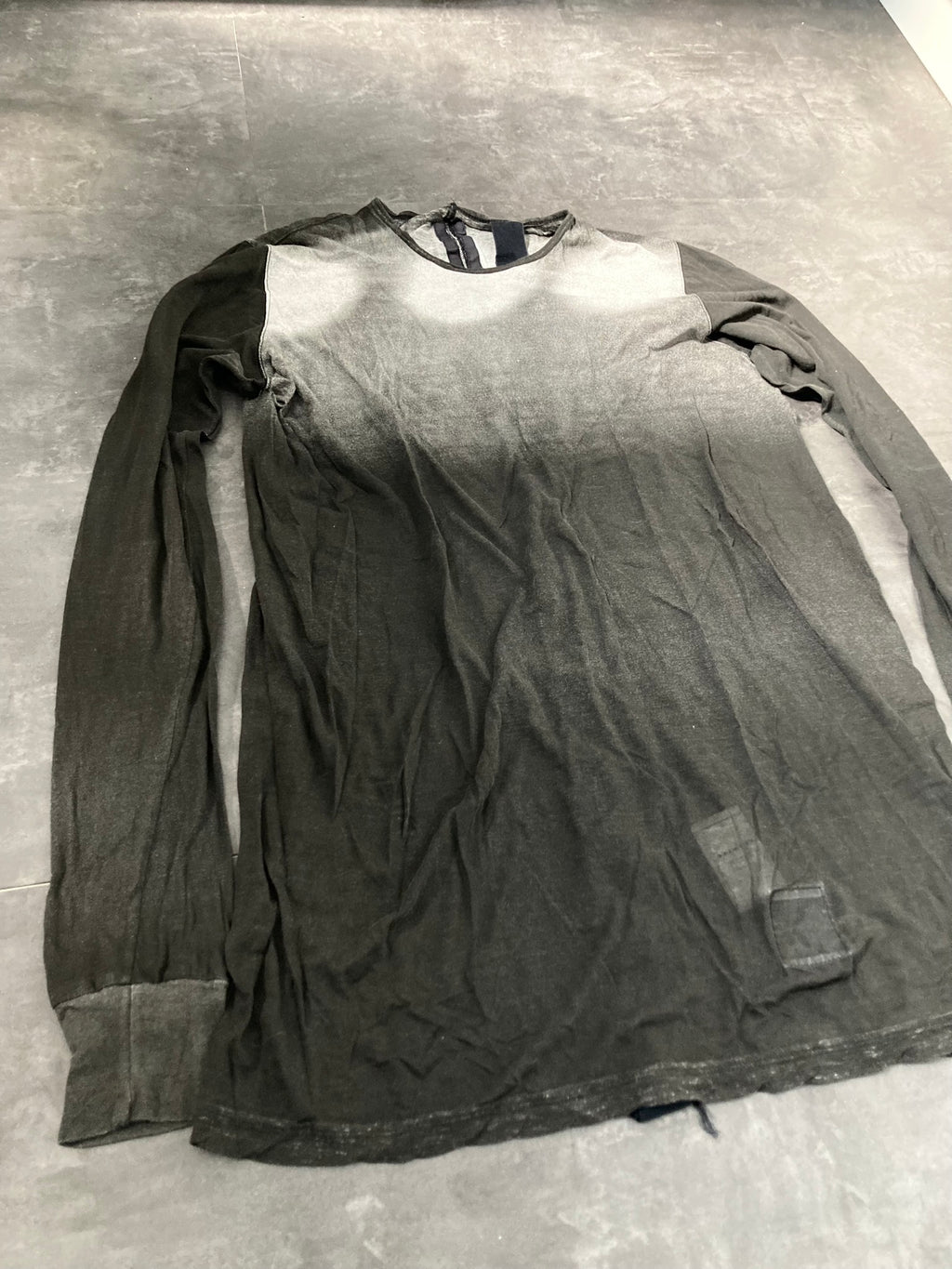 F/W 11 "LIMO" Semi-Sheer Degradé Longsleeve T-Shirt