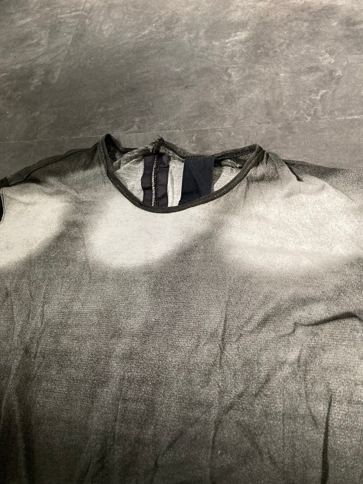 F/W 11 "LIMO" Semi-Sheer Degradé Longsleeve T-Shirt