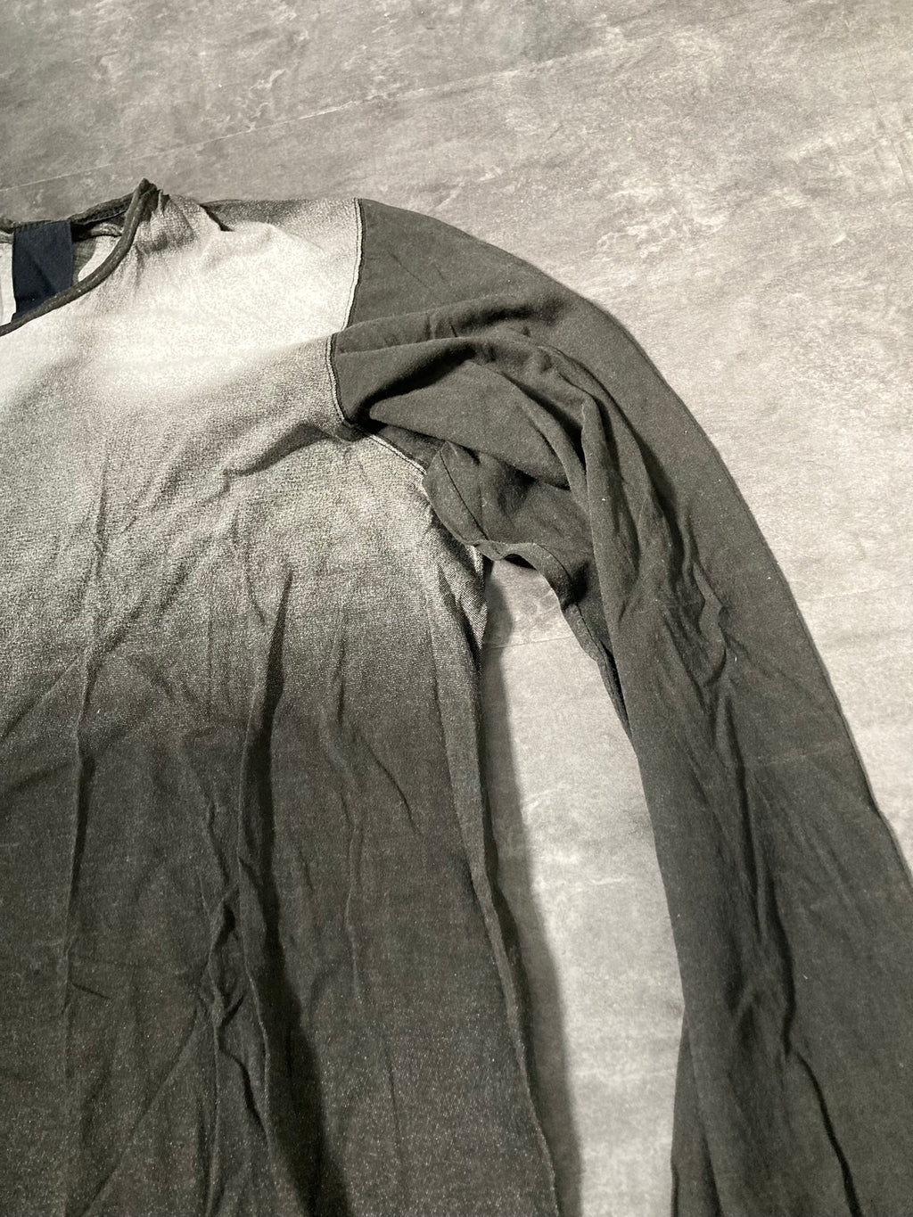 F/W 11 "LIMO" Semi-Sheer Degradé Longsleeve T-Shirt