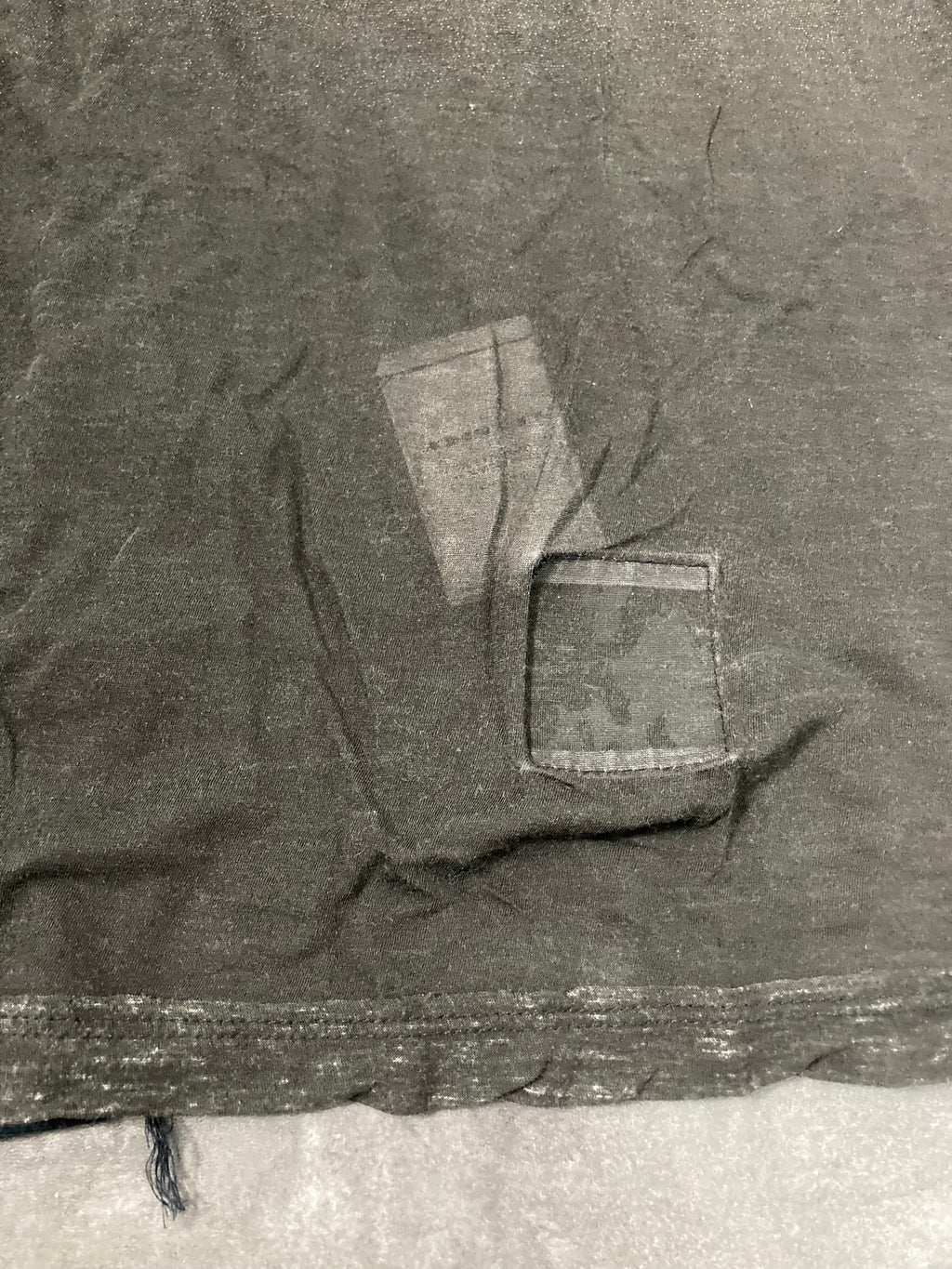 F/W 11 "LIMO" Semi-Sheer Degradé Longsleeve T-Shirt