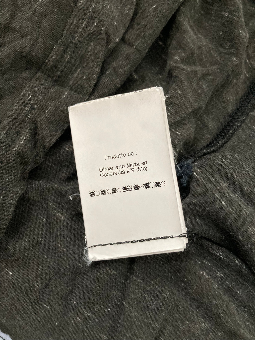 F/W 11 "LIMO" Semi-Sheer Degradé Longsleeve T-Shirt