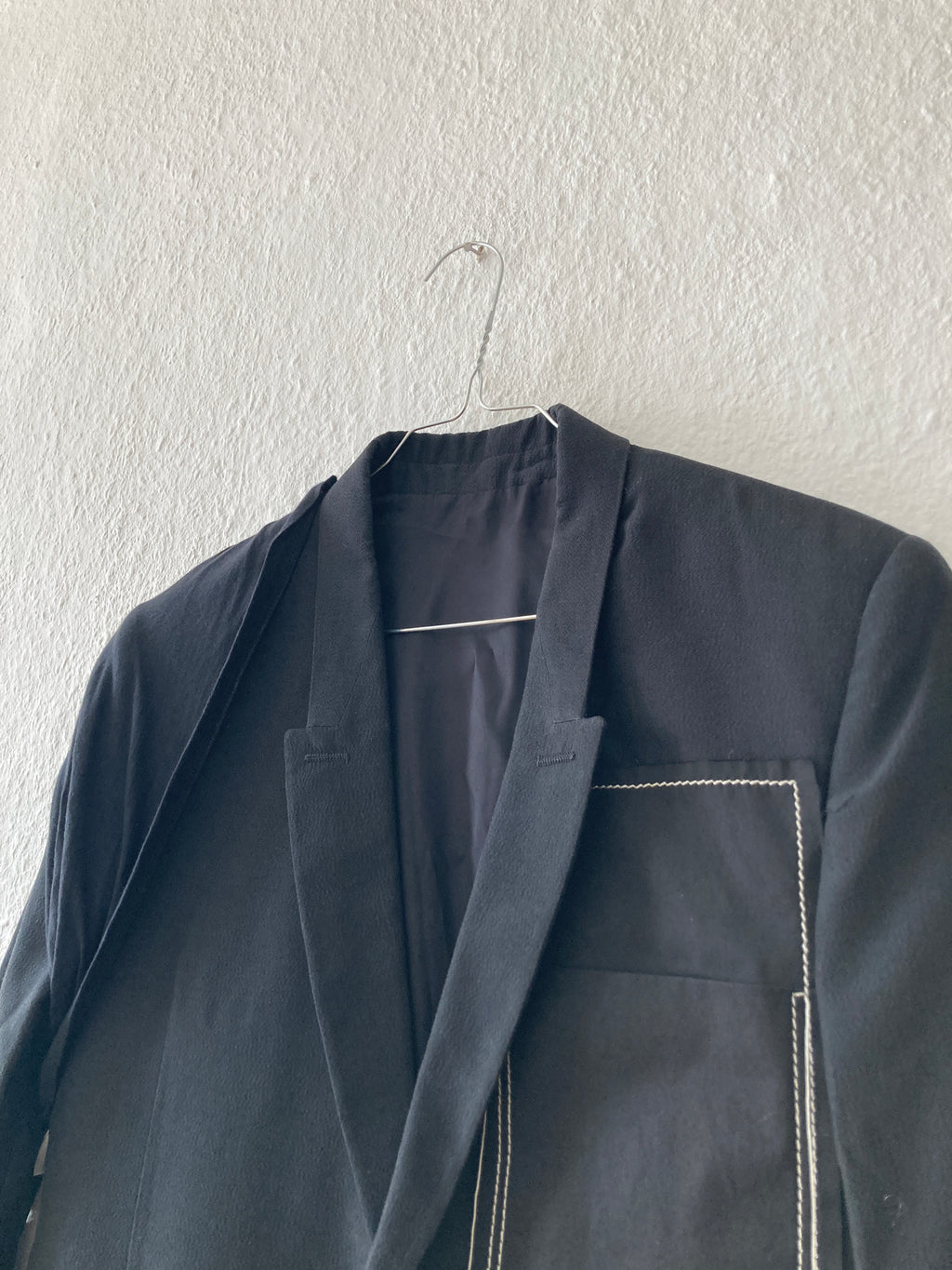 S/S 19 "BABEL" Black New Soft Blazer in Silk/Viscose/Cotton IT50/M
