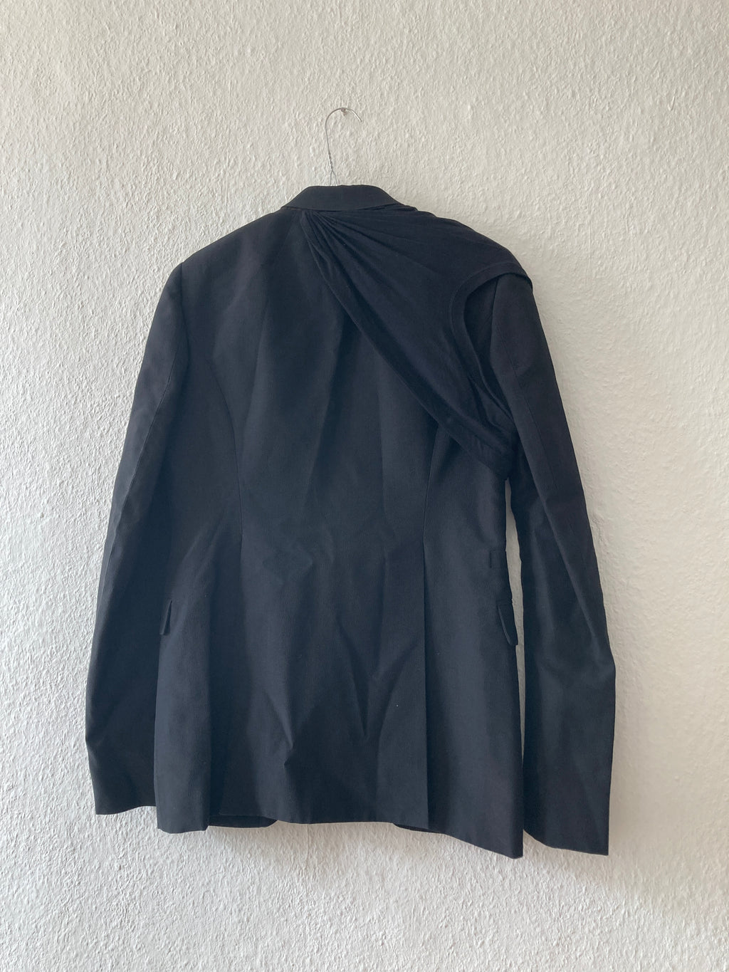 S/S 19 "BABEL" Black New Soft Blazer in Silk/Viscose/Cotton IT50/M