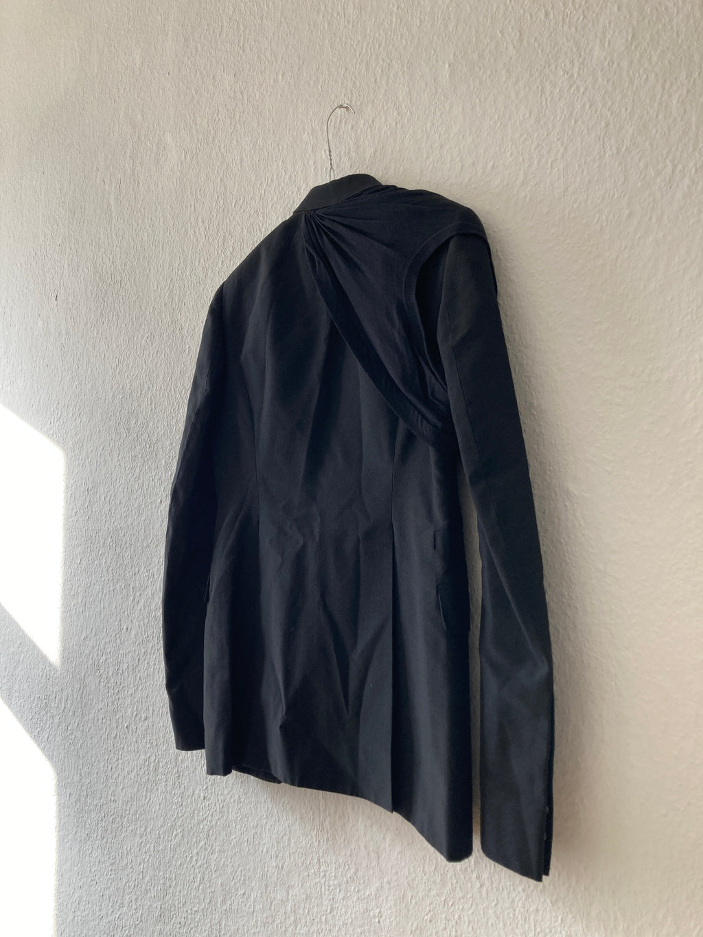 S/S 19 "BABEL" Black New Soft Blazer in Silk/Viscose/Cotton IT50/M