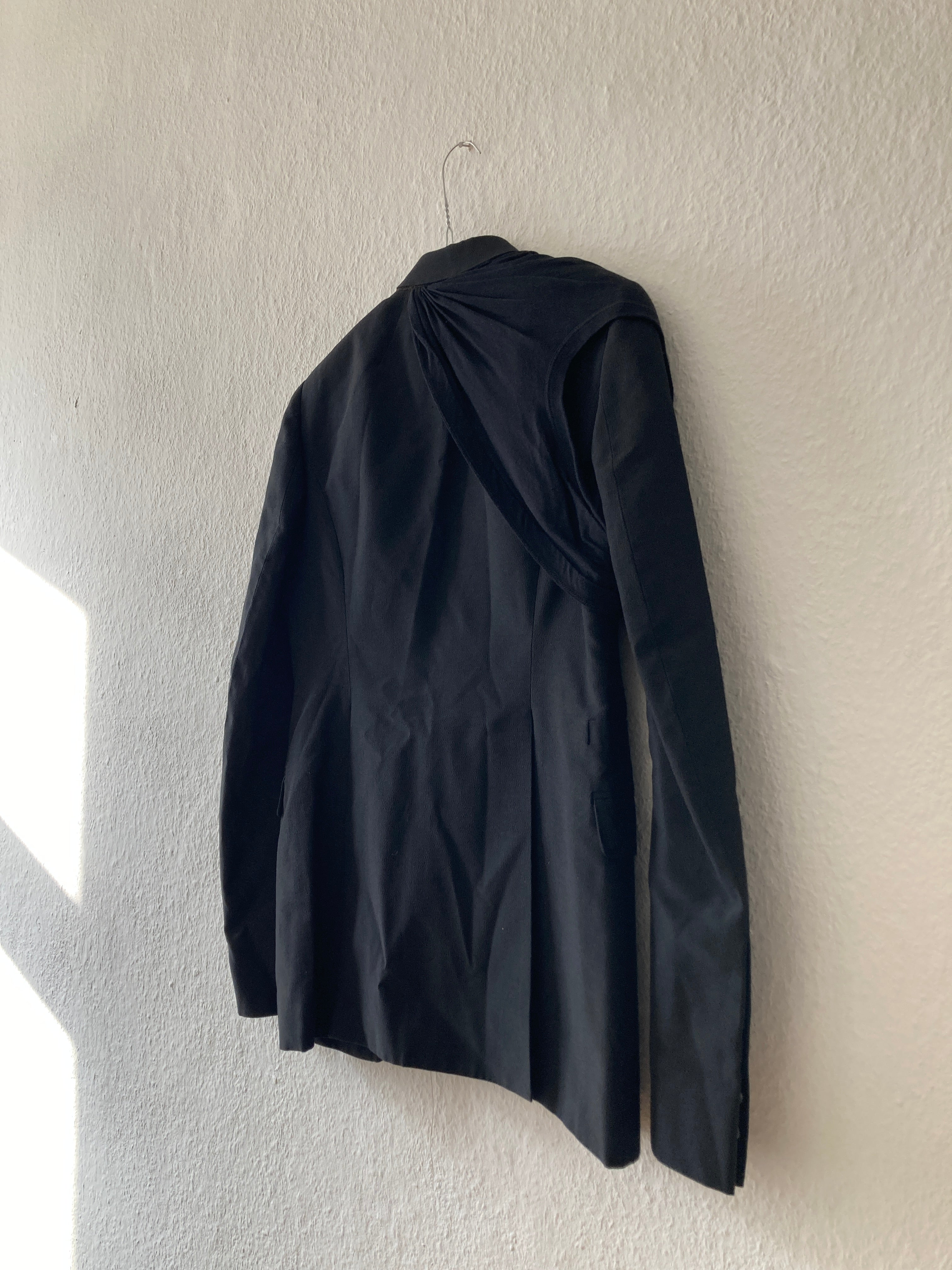 S/S 19 "BABEL" Black New Soft Blazer in Silk/Viscose/Cotton IT50/M