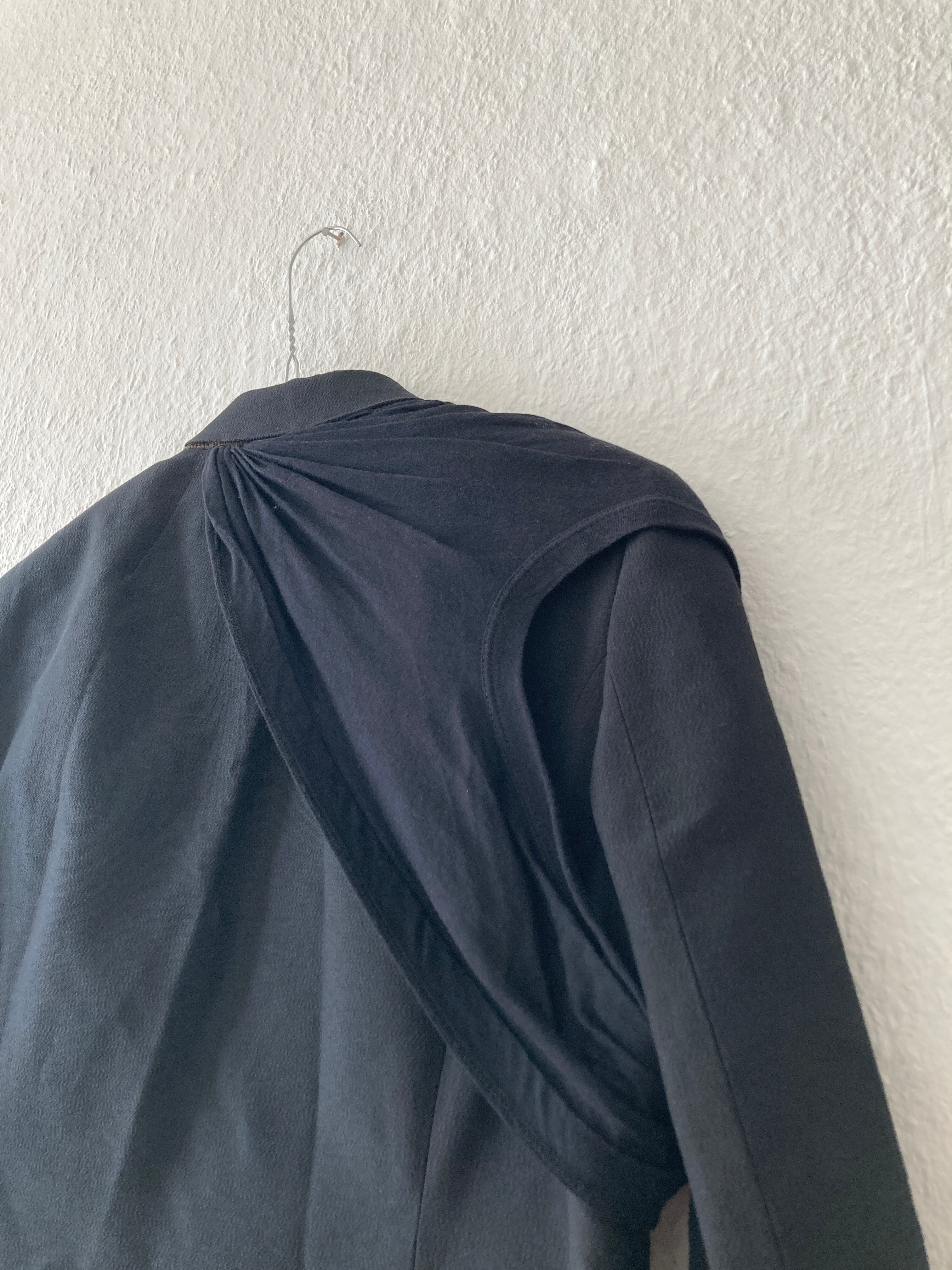 S/S 19 "BABEL" Black New Soft Blazer in Silk/Viscose/Cotton IT50/M