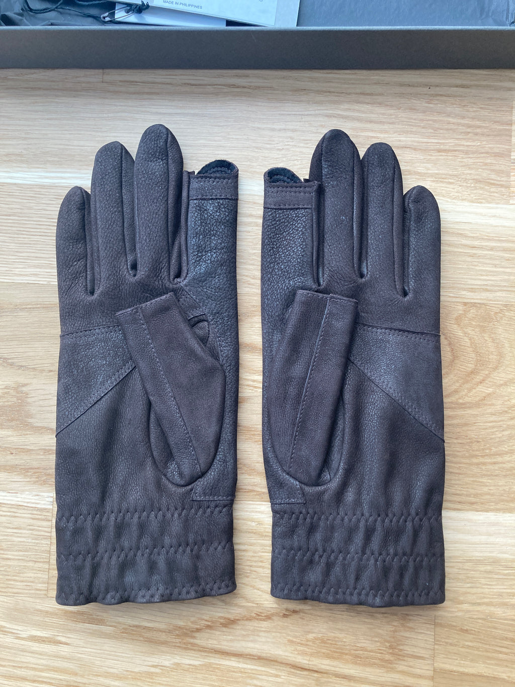 F/W 16 "MASTODON" Runway Goat Leather Gloves w. Silk Lining Rick Owens