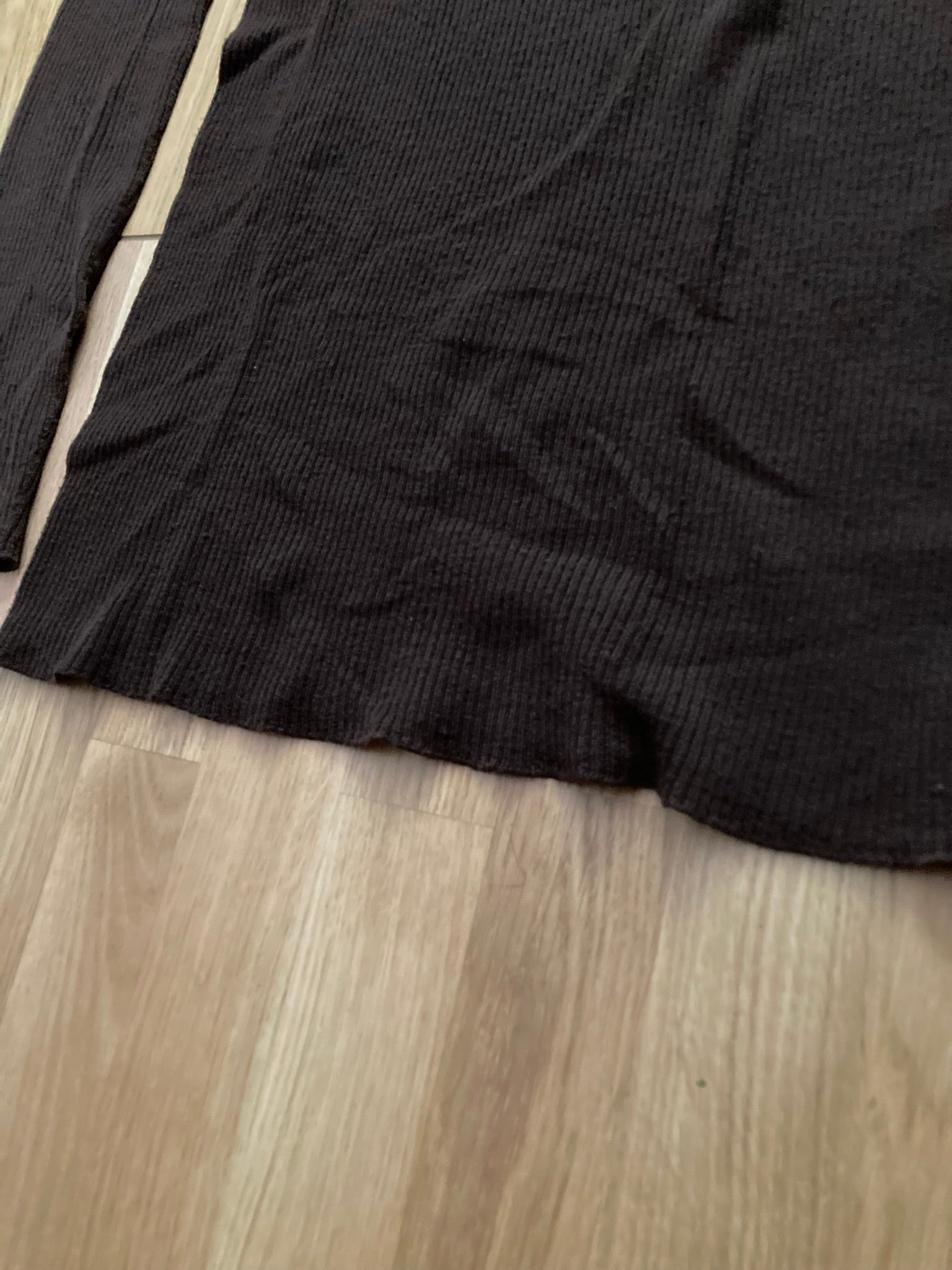 F/W 23 "LUXOR" Ribbed Brown Wool Sweater