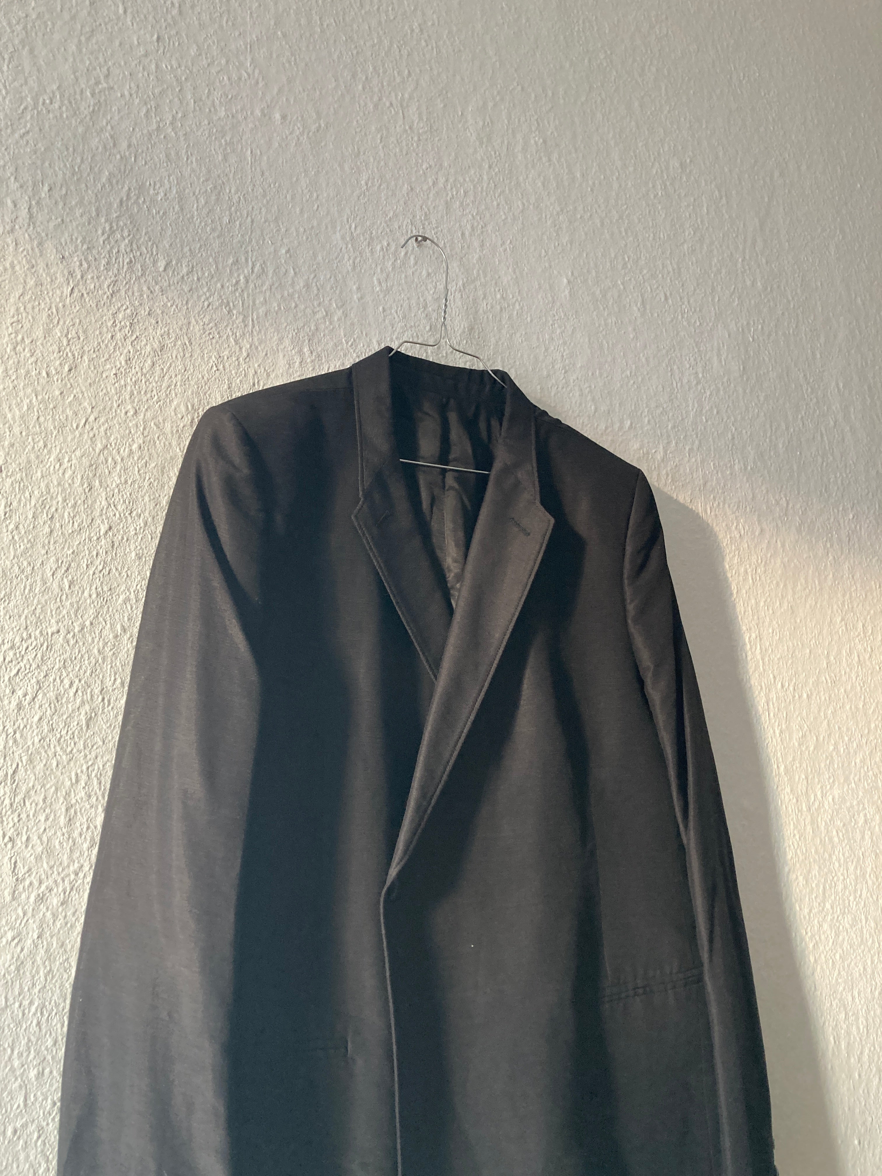 S/S 15 "FAUN" Sample Silk & Cotton Blazer Rick Owens IT50/M