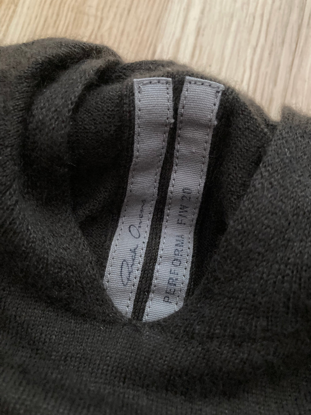 F/W 20 „PERFORMA“ Cashmere Hoodie in Brown Size L