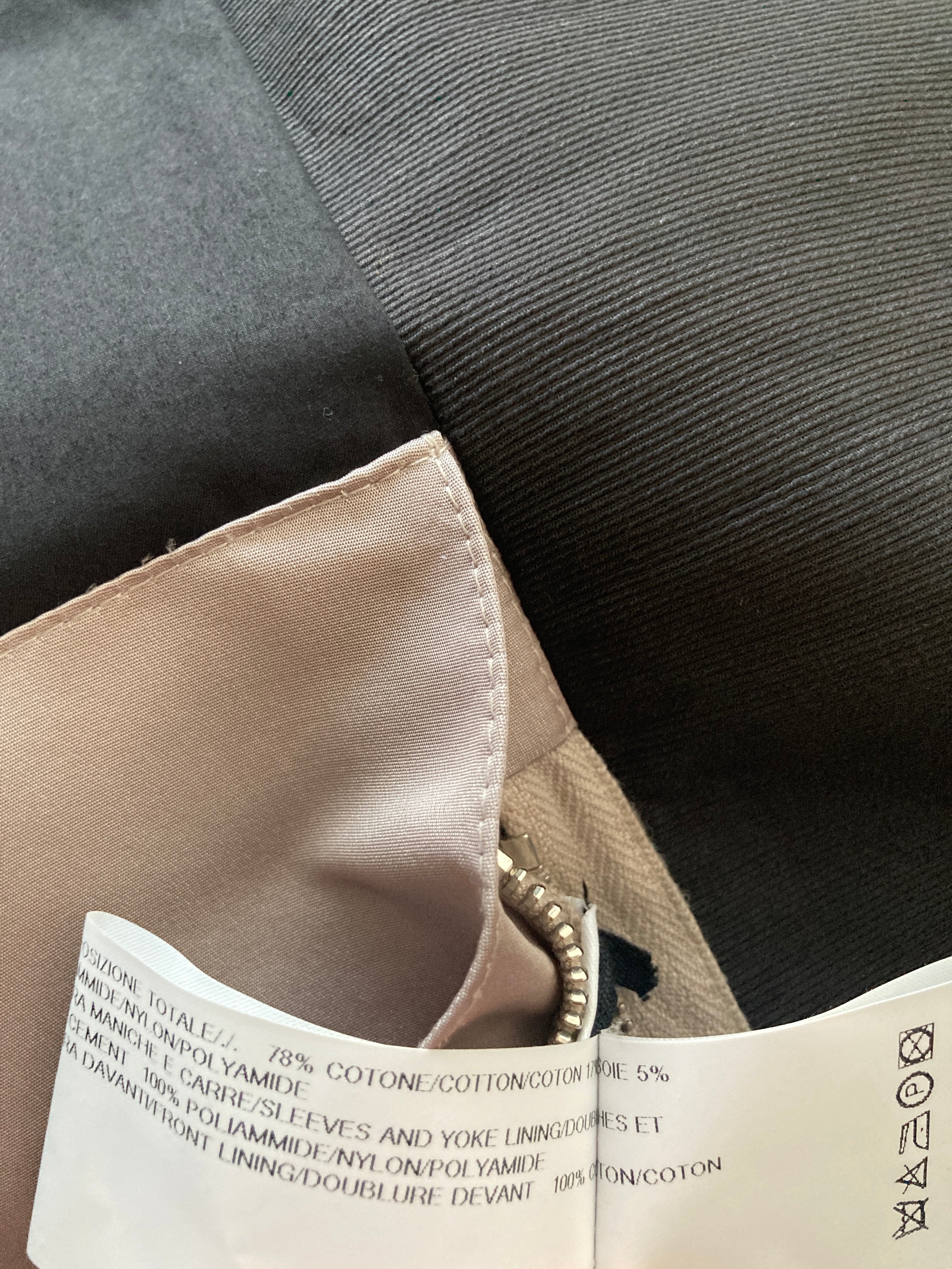 S/S 15 "FAUN" Sample Silk & Cotton Blazer Rick Owens IT50/M