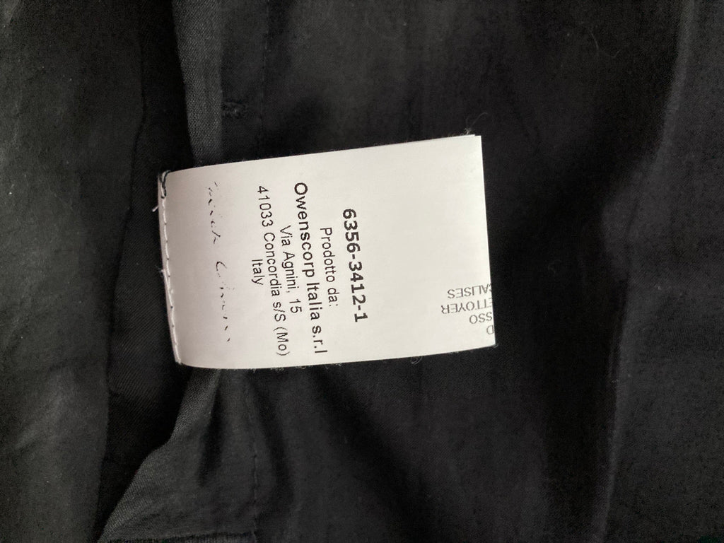 S/S 16 "CYCLOPS" Runway Patchwork Bomber Jacket in Black/Natural Size 50/M