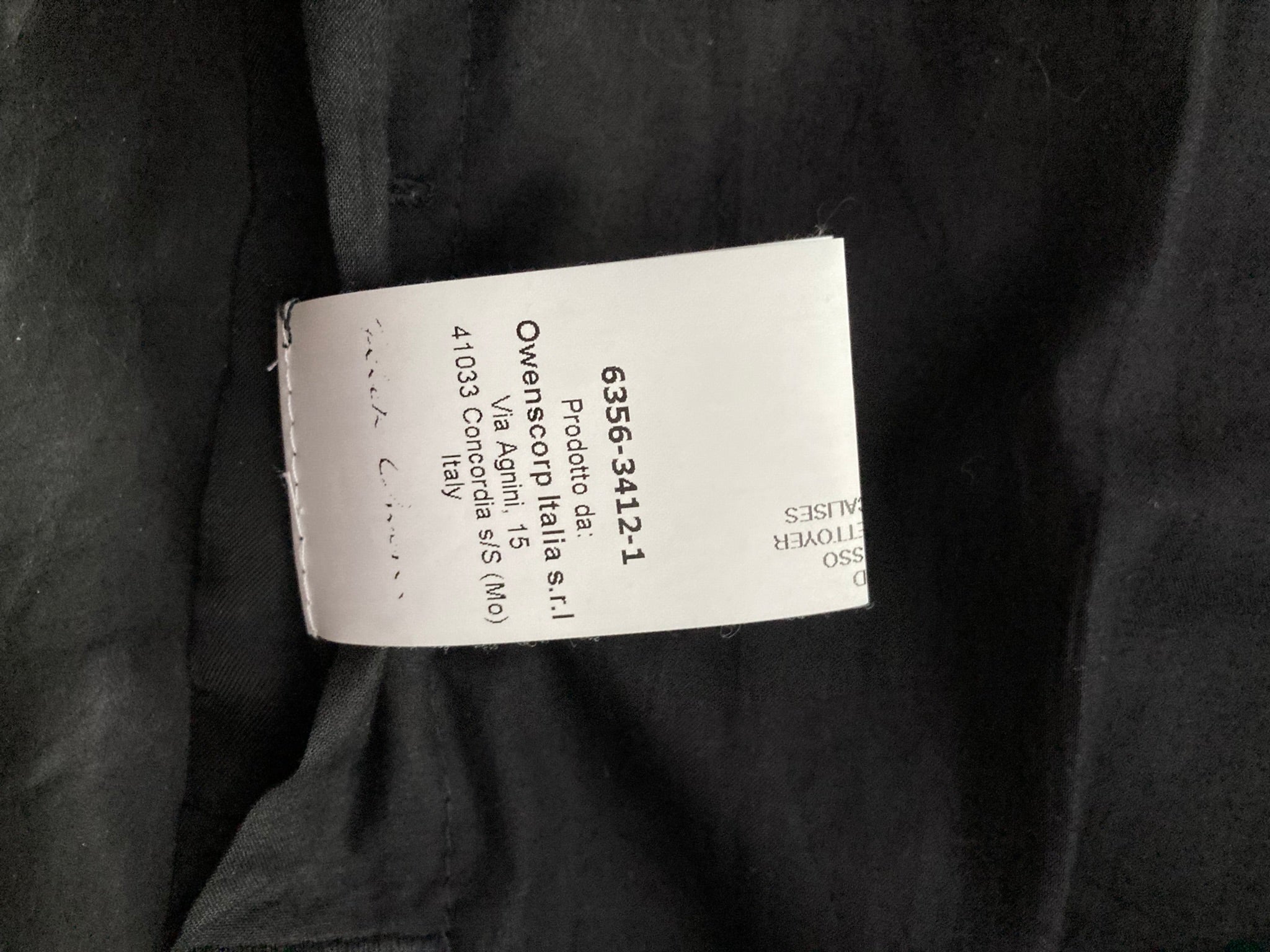 S/S 16 "CYCLOPS" Runway Patchwork Bomber Jacket in Black/Natural Size 50/M