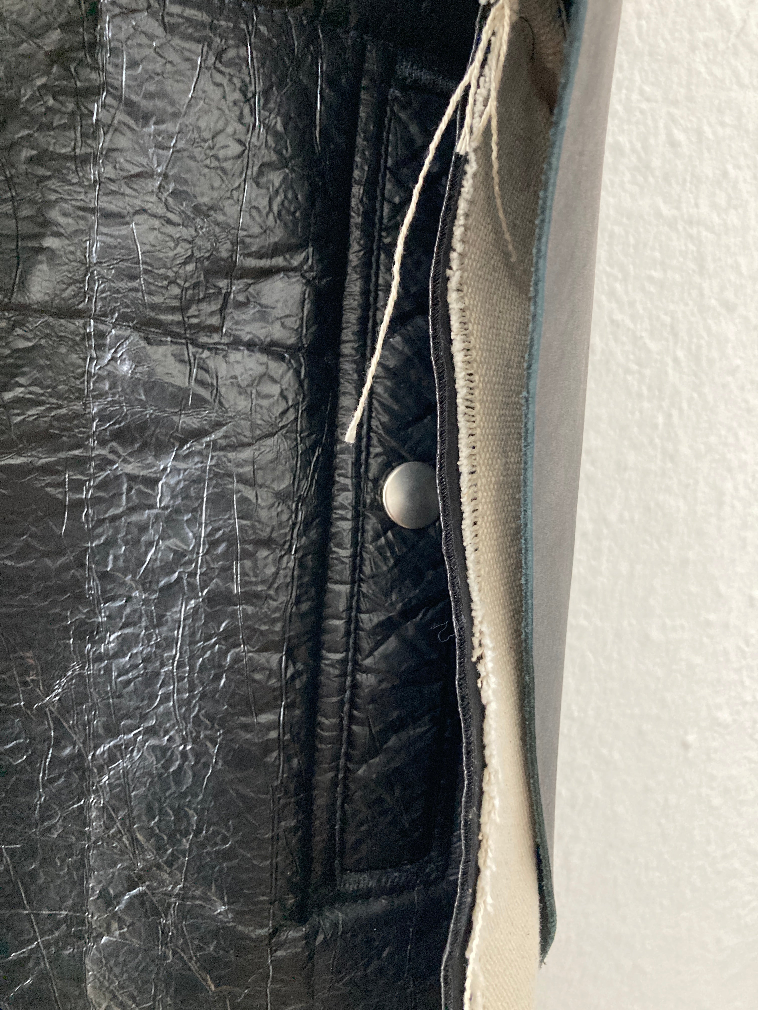 S/S 16 "CYCLOPS" Runway Patchwork Vest Rick Owens IT48/M