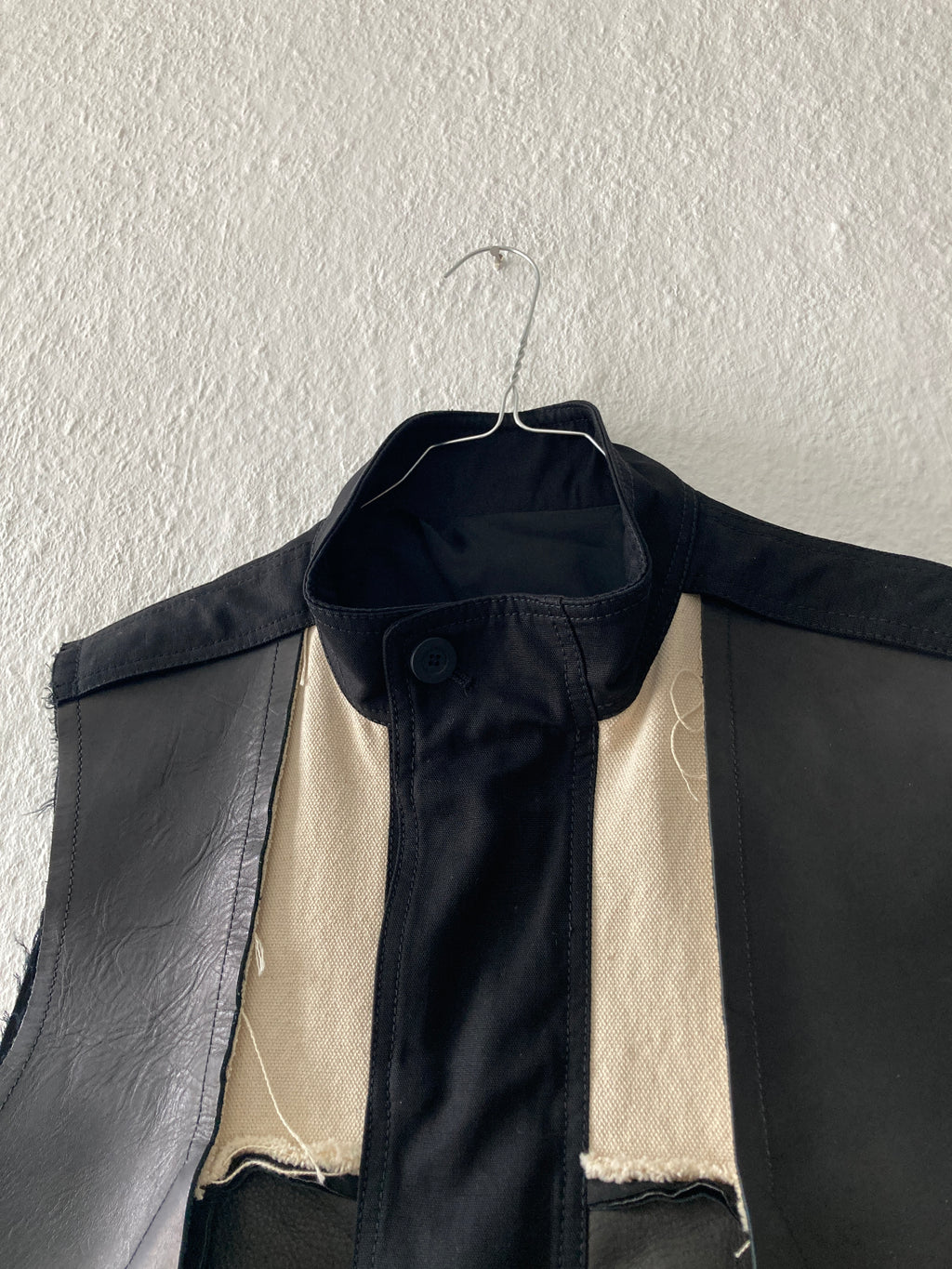 S/S 16 "CYCLOPS" Runway Patchwork Vest Rick Owens IT48/M