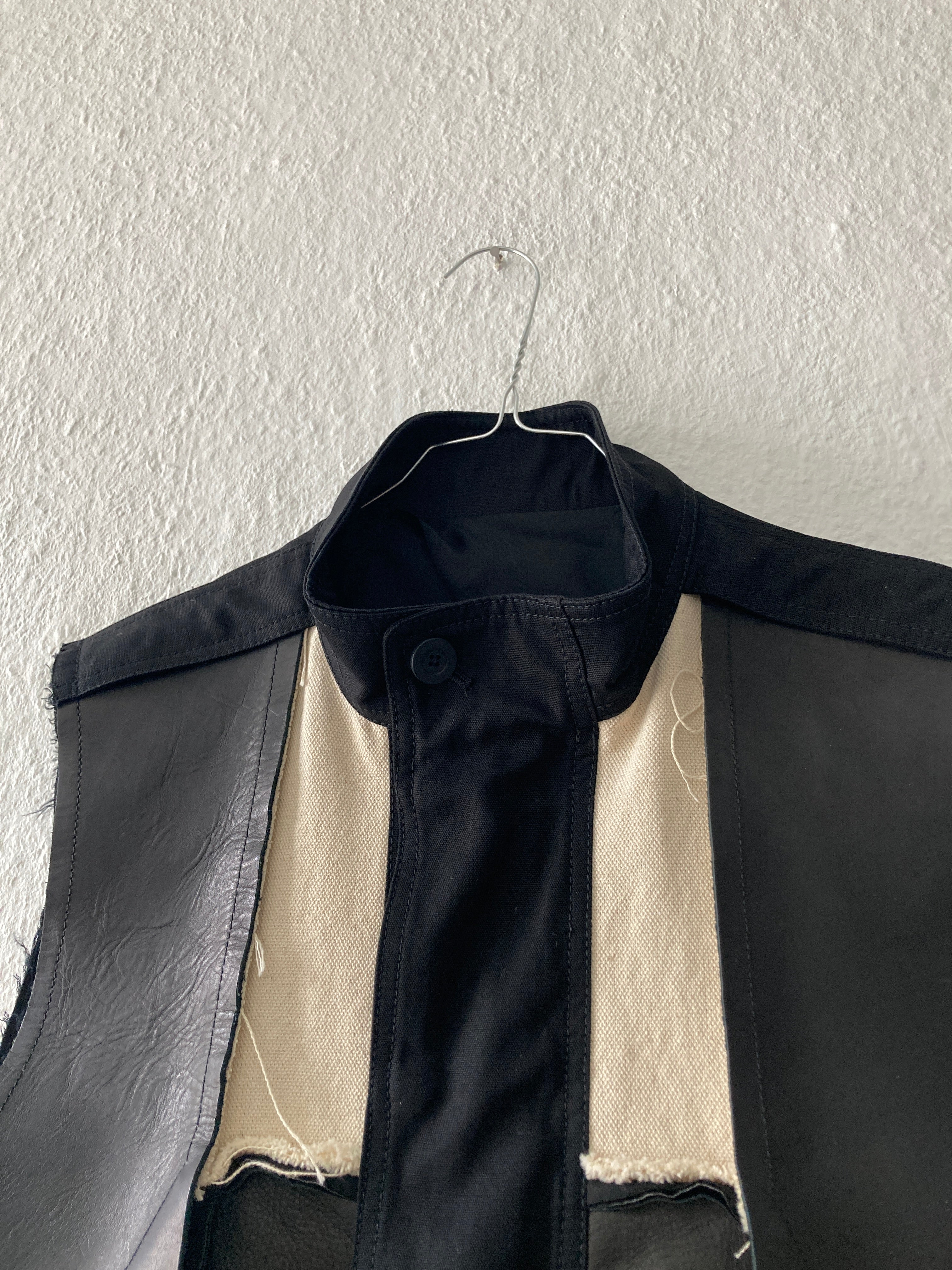 S/S 16 "CYCLOPS" Runway Patchwork Vest Rick Owens IT48/M