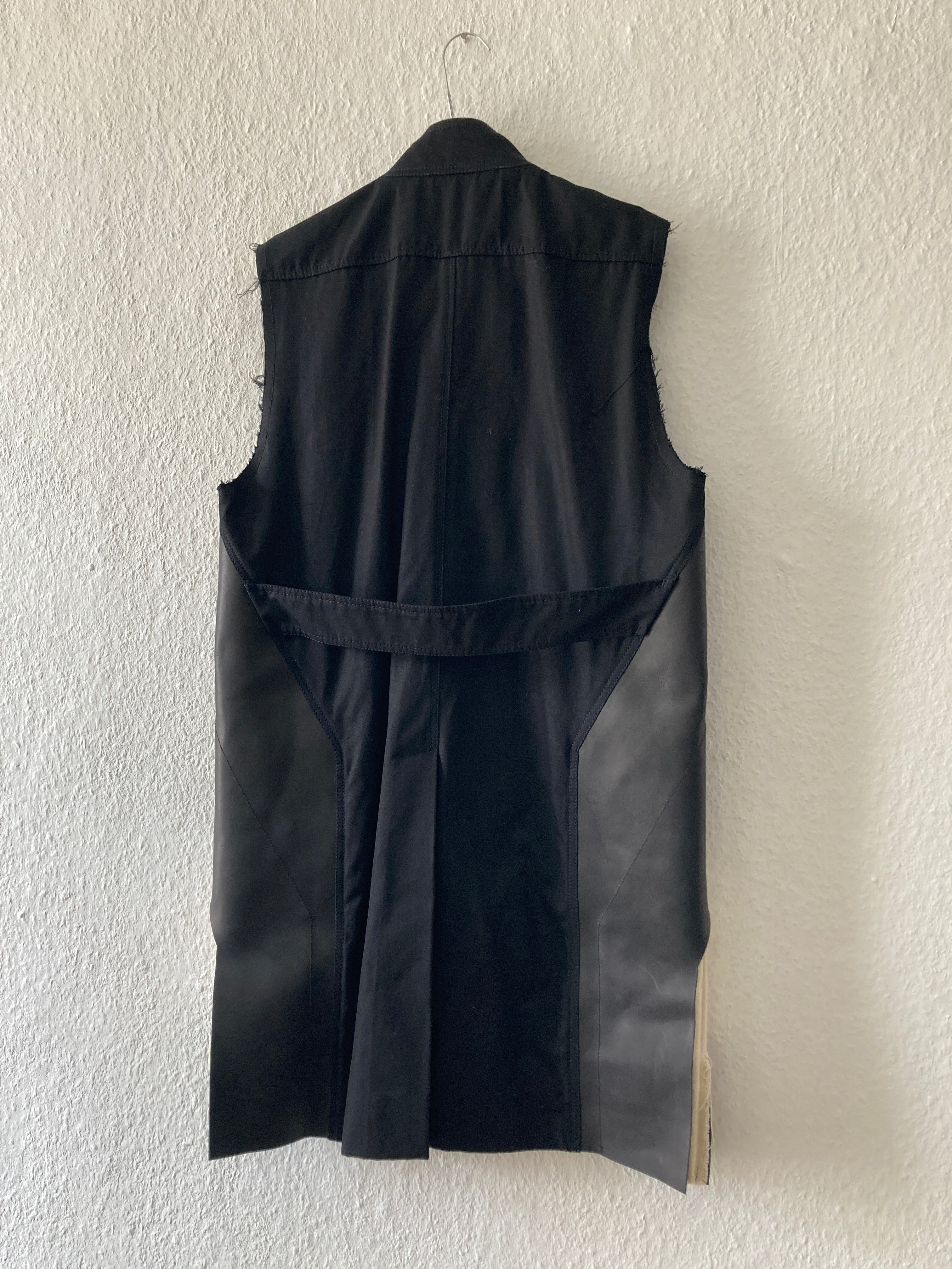 S/S 16 "CYCLOPS" Runway Patchwork Vest Rick Owens IT48/M