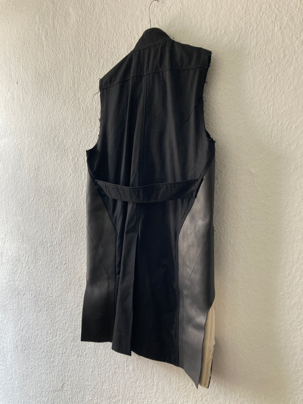 S/S 16 "CYCLOPS" Runway Patchwork Vest Rick Owens IT48/M