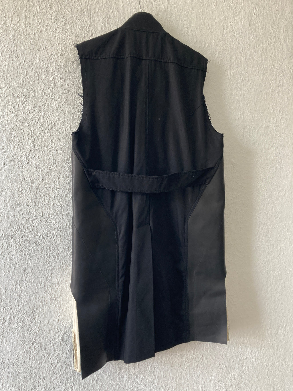 S/S 16 "CYCLOPS" Runway Patchwork Vest Rick Owens IT48/M