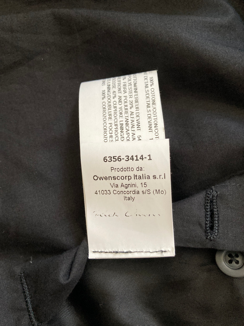 S/S 16 "CYCLOPS" Runway Patchwork Vest Rick Owens IT48/M