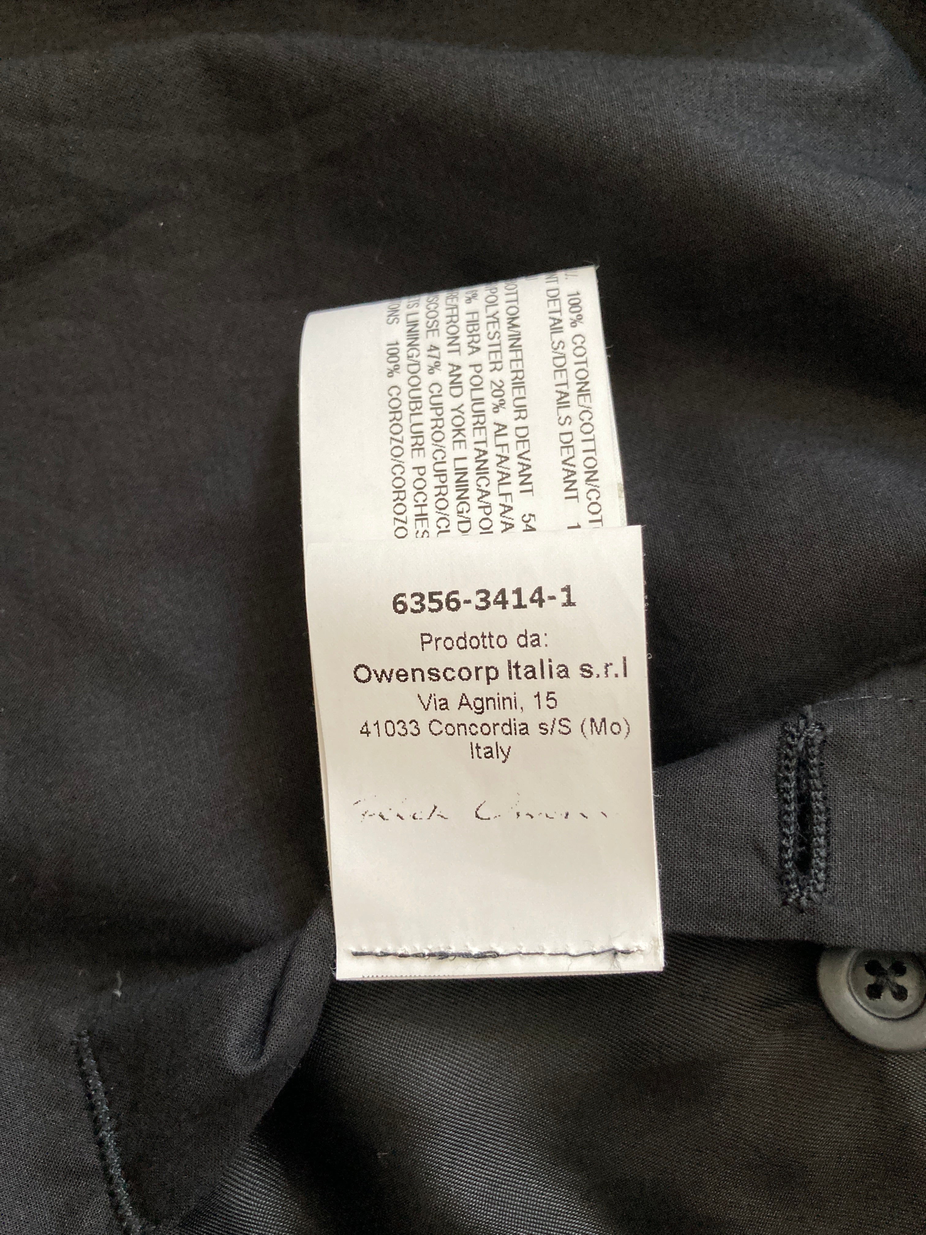 S/S 16 "CYCLOPS" Runway Patchwork Vest Rick Owens IT48/M