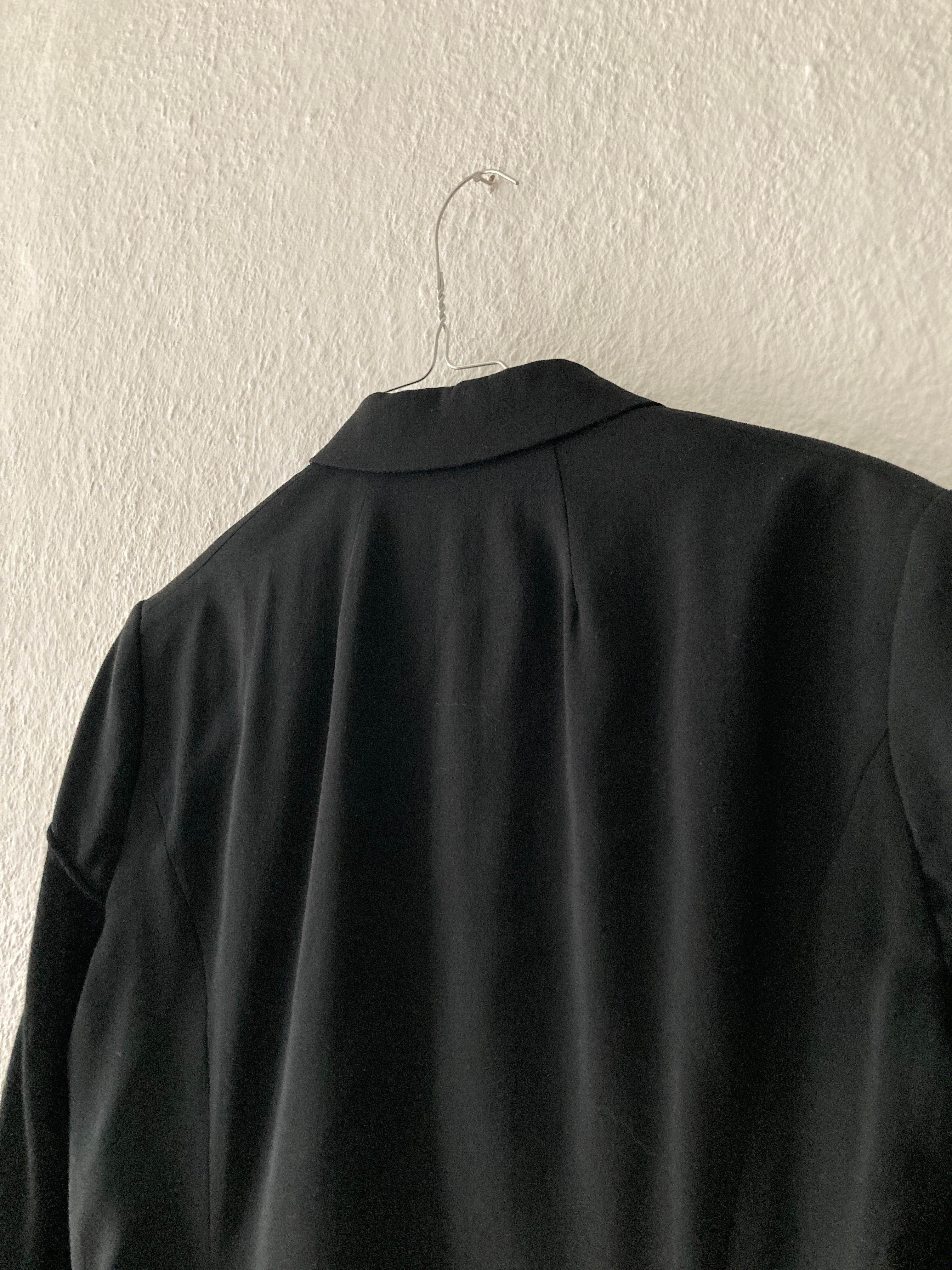 F/W 17 “GLITTER” Black Weakling Wool & Silk Blazer Rick Owens IT50/M