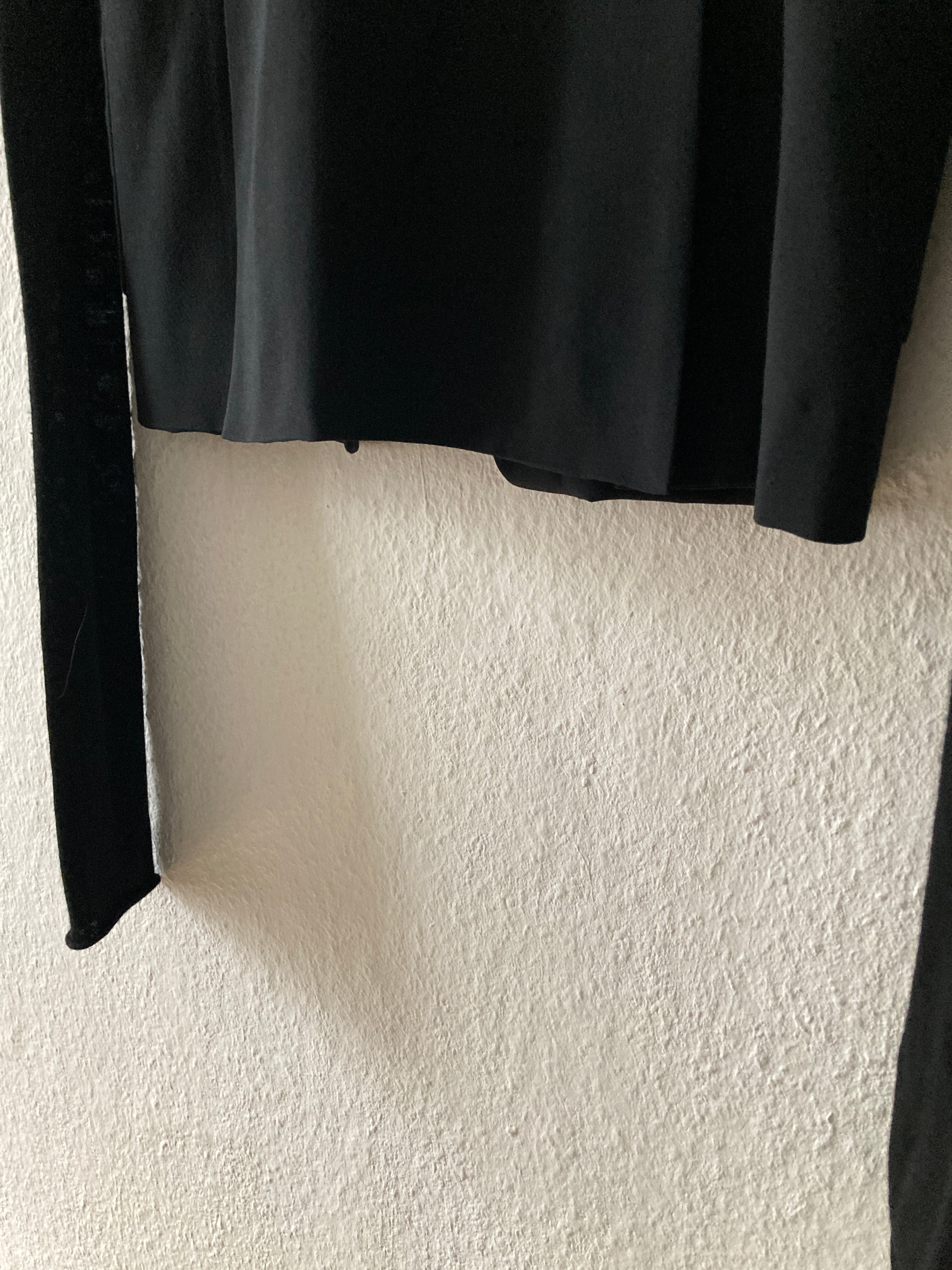 F/W 17 “GLITTER” Black Weakling Wool & Silk Blazer Rick Owens IT50/M