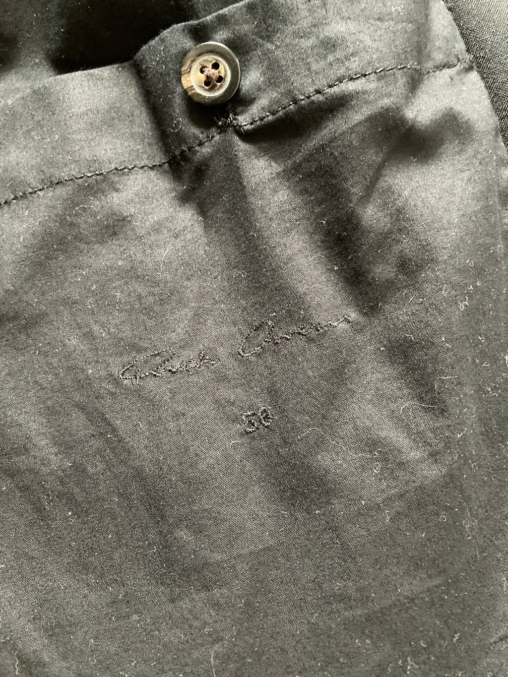 F/W 17 “GLITTER” Black Weakling Wool & Silk Blazer Rick Owens IT50/M