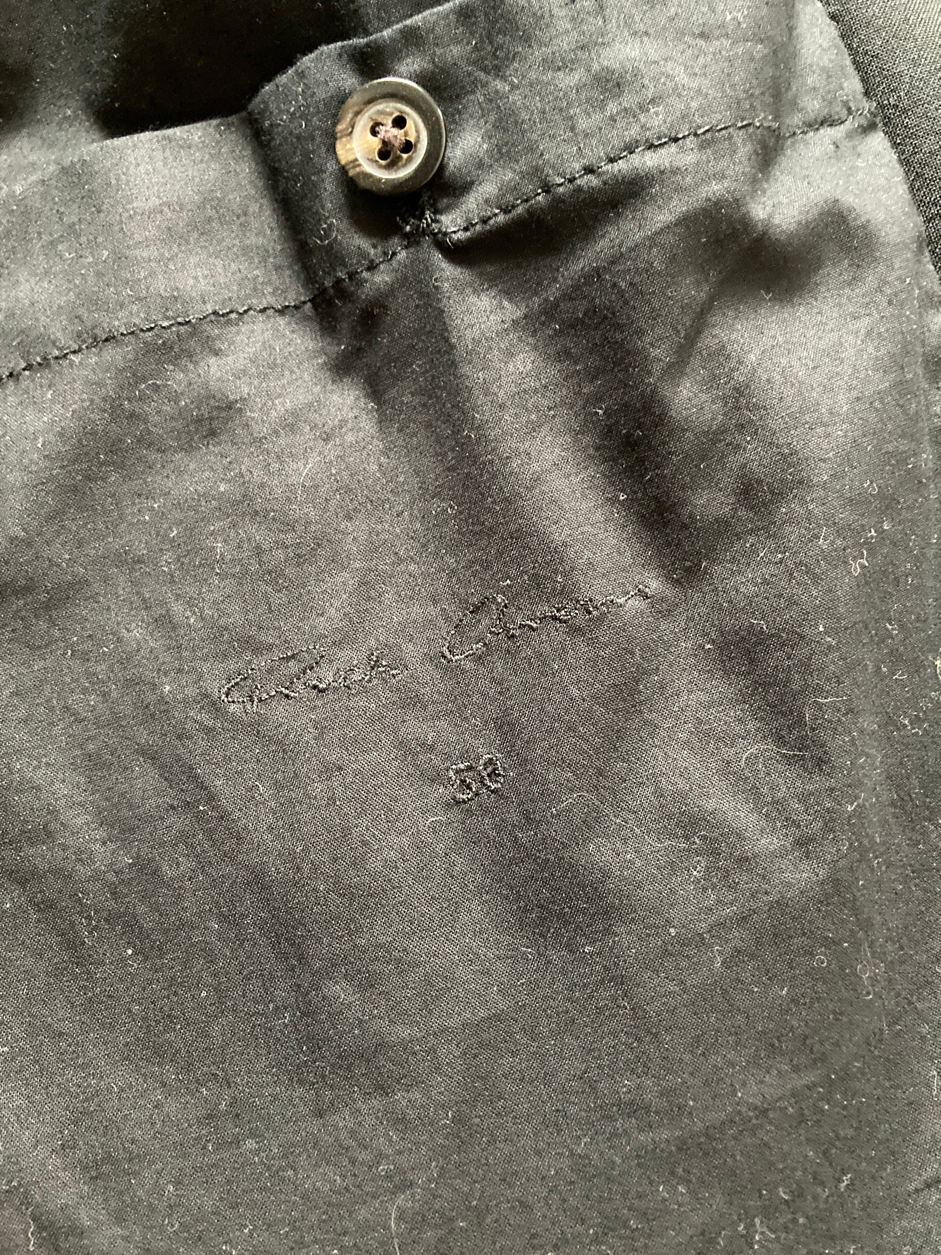 F/W 17 “GLITTER” Black Weakling Wool & Silk Blazer Rick Owens IT50/M