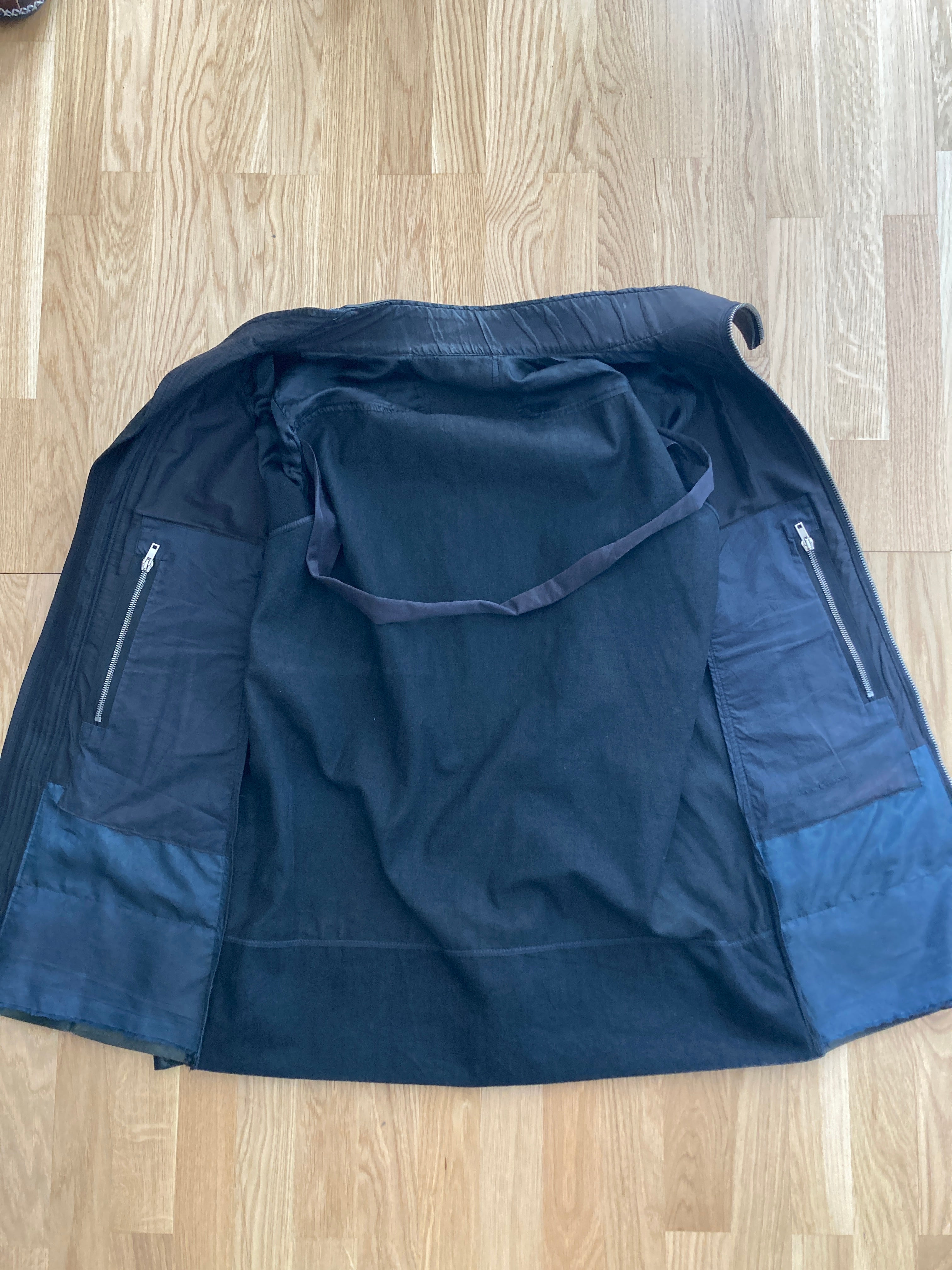 S/S 11 „ANTHEM“ Calf & Blistered Lamb Leather Jacket Rick Owens M