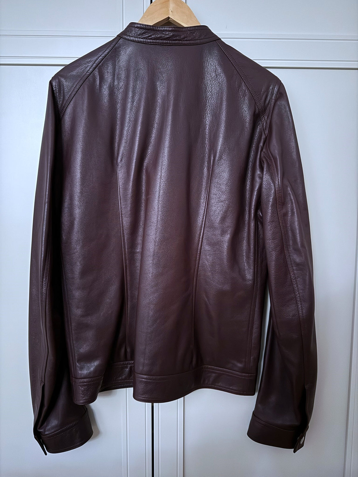 F/W 18 "SISYPHUS" Calf Leather "Lou" Jacket Rick Owens IT50
